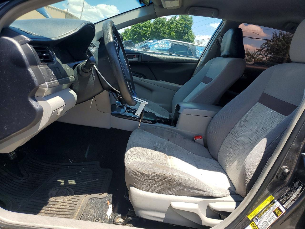 2013 Toyota Camry Le Gray vin: 4T1BF1FK7DU269595