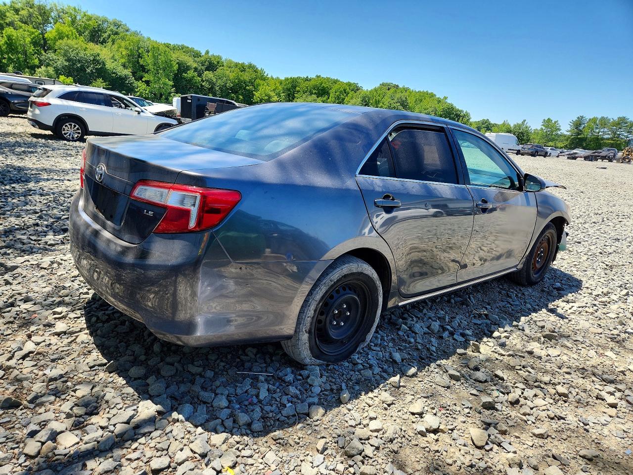 2013 Toyota Camry Le Gray vin: 4T1BF1FK7DU273243