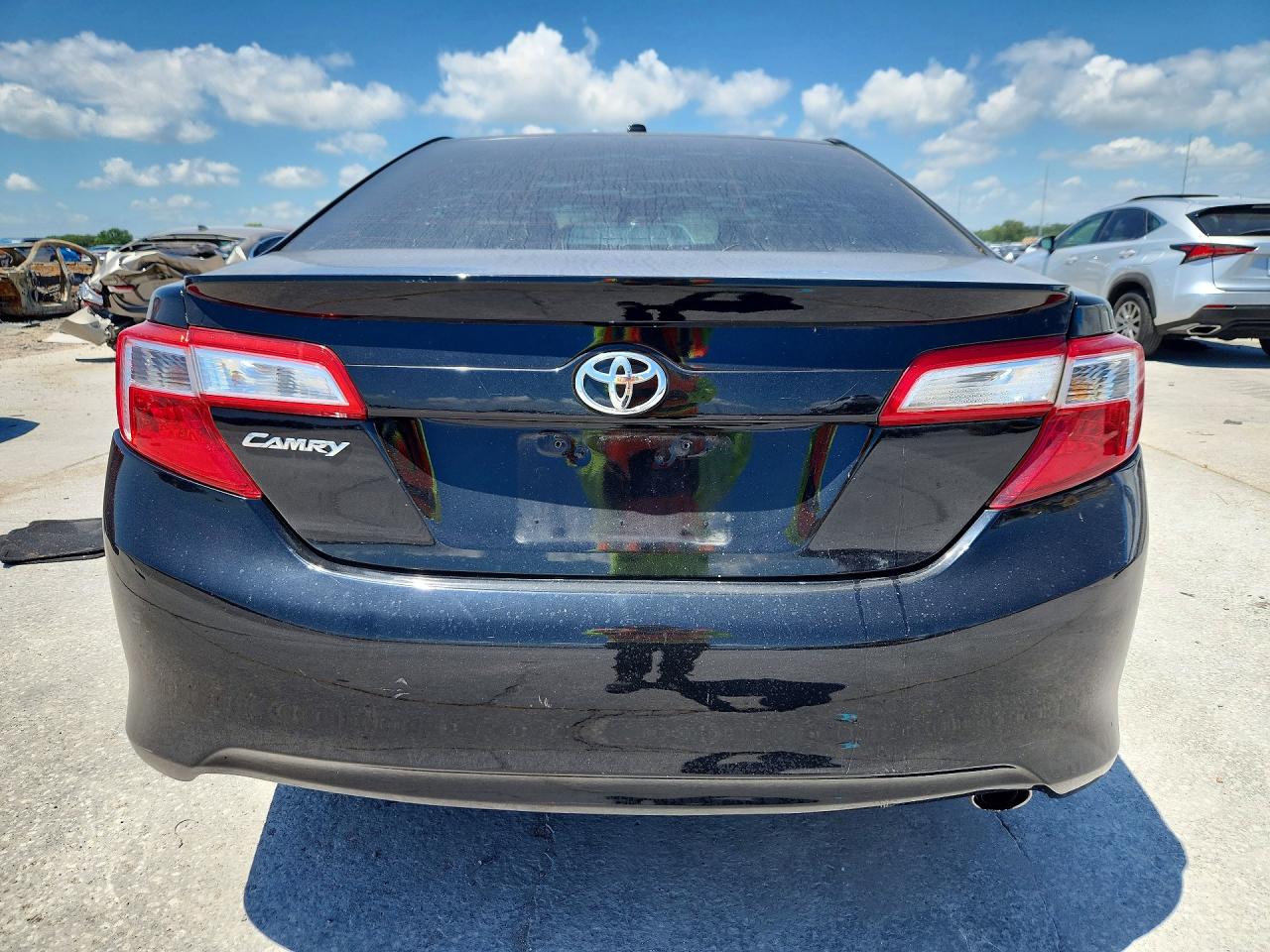 2013 Toyota Camry Se Black vin: 4T1BF1FK7DU274358