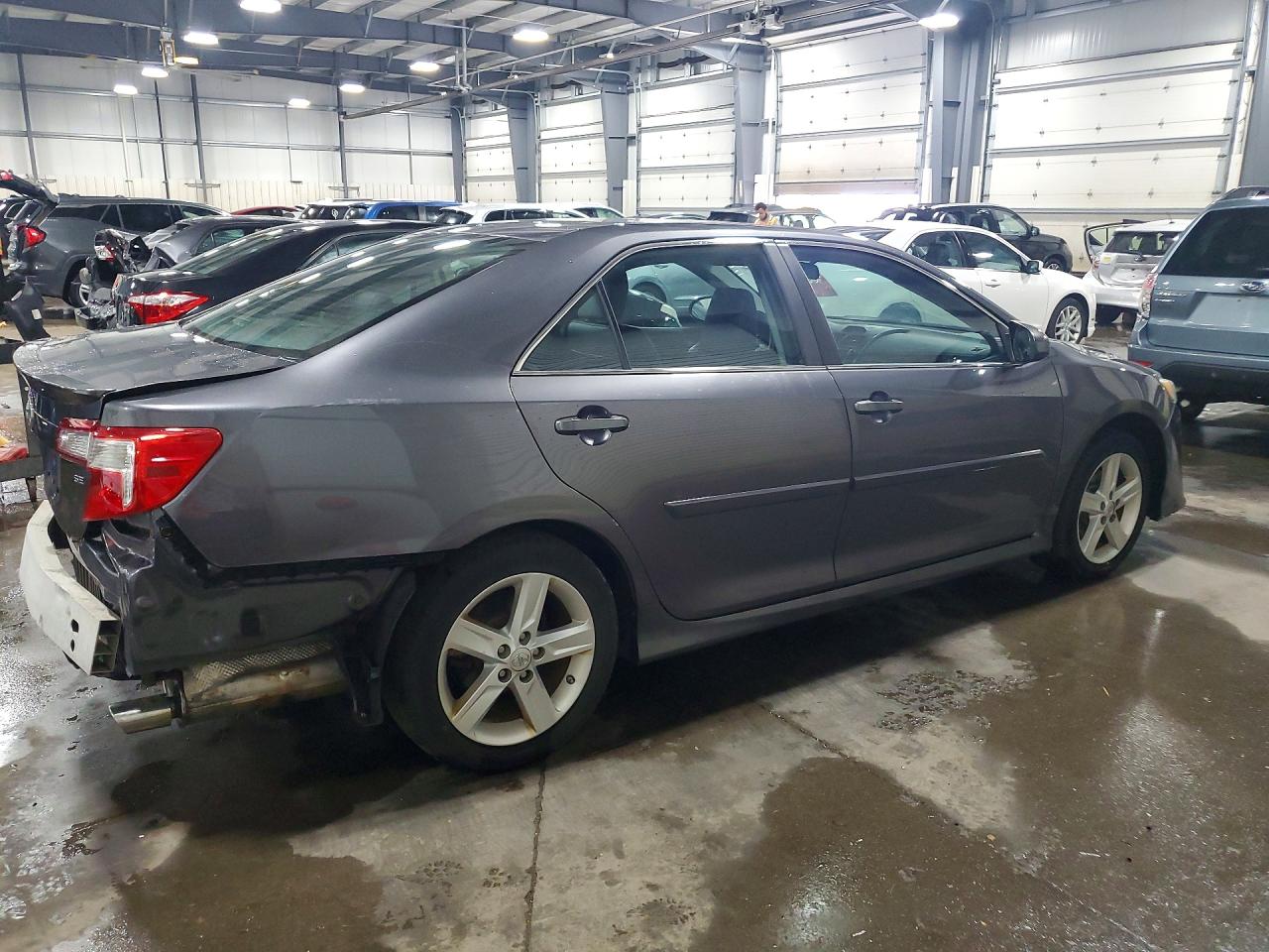 2013 Toyota Camry Se Gray vin: 4T1BF1FK7DU277888