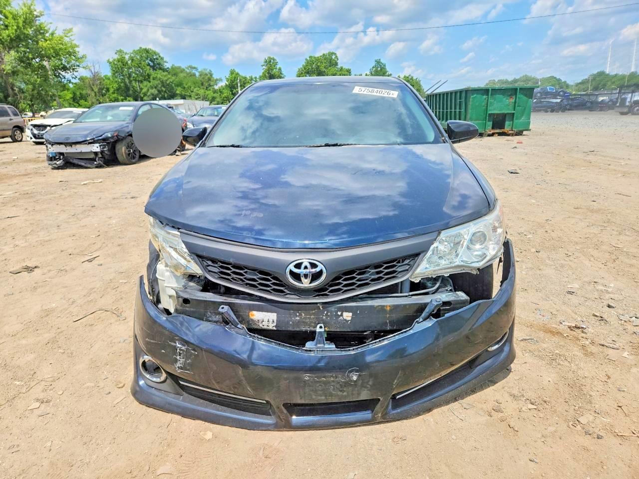 2013 Toyota Camry Se Черный vin: 4T1BF1FK7DU279592