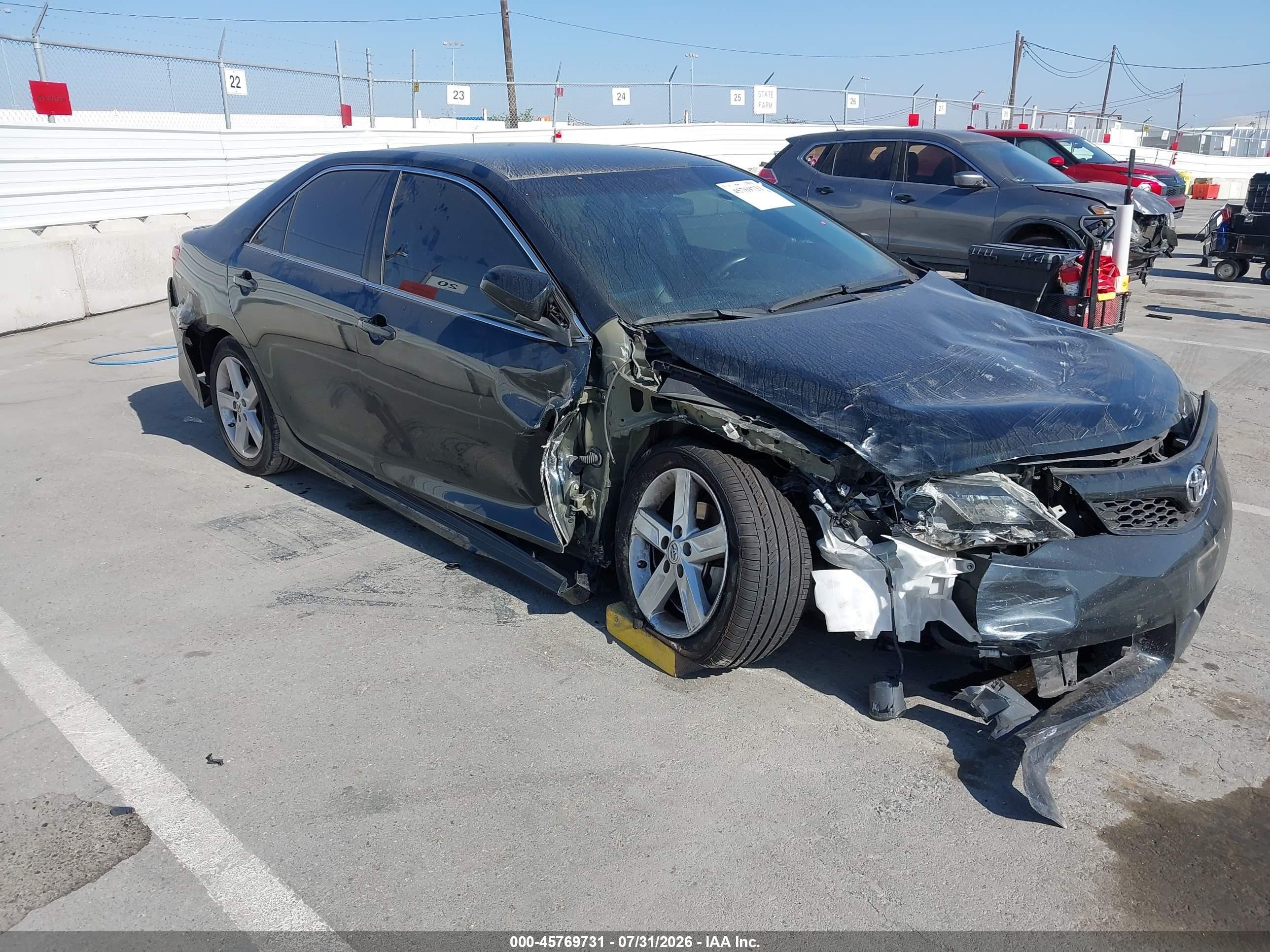 2013 Toyota Camry Se Black vin: 4T1BF1FK7DU279947