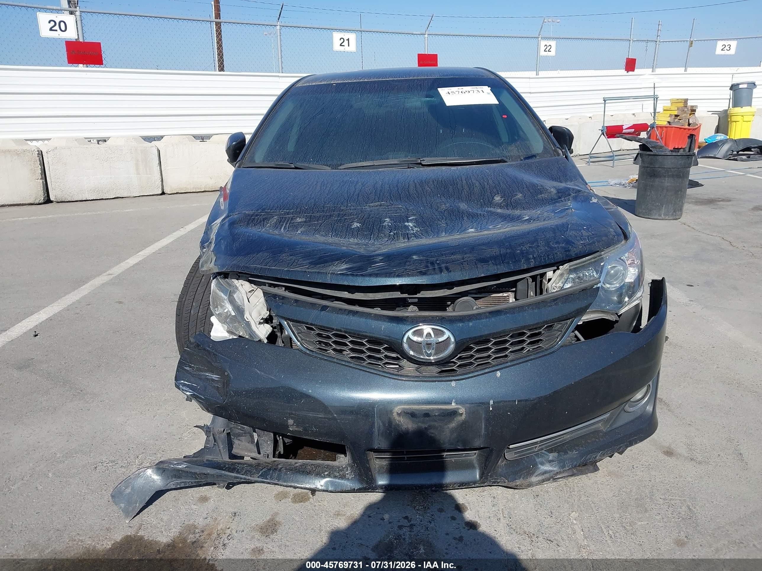 2013 Toyota Camry Se Black vin: 4T1BF1FK7DU279947