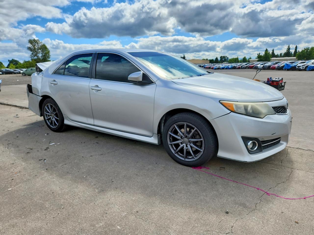 2013 Toyt Camry Silver vin: 4T1BF1FK7DU282279