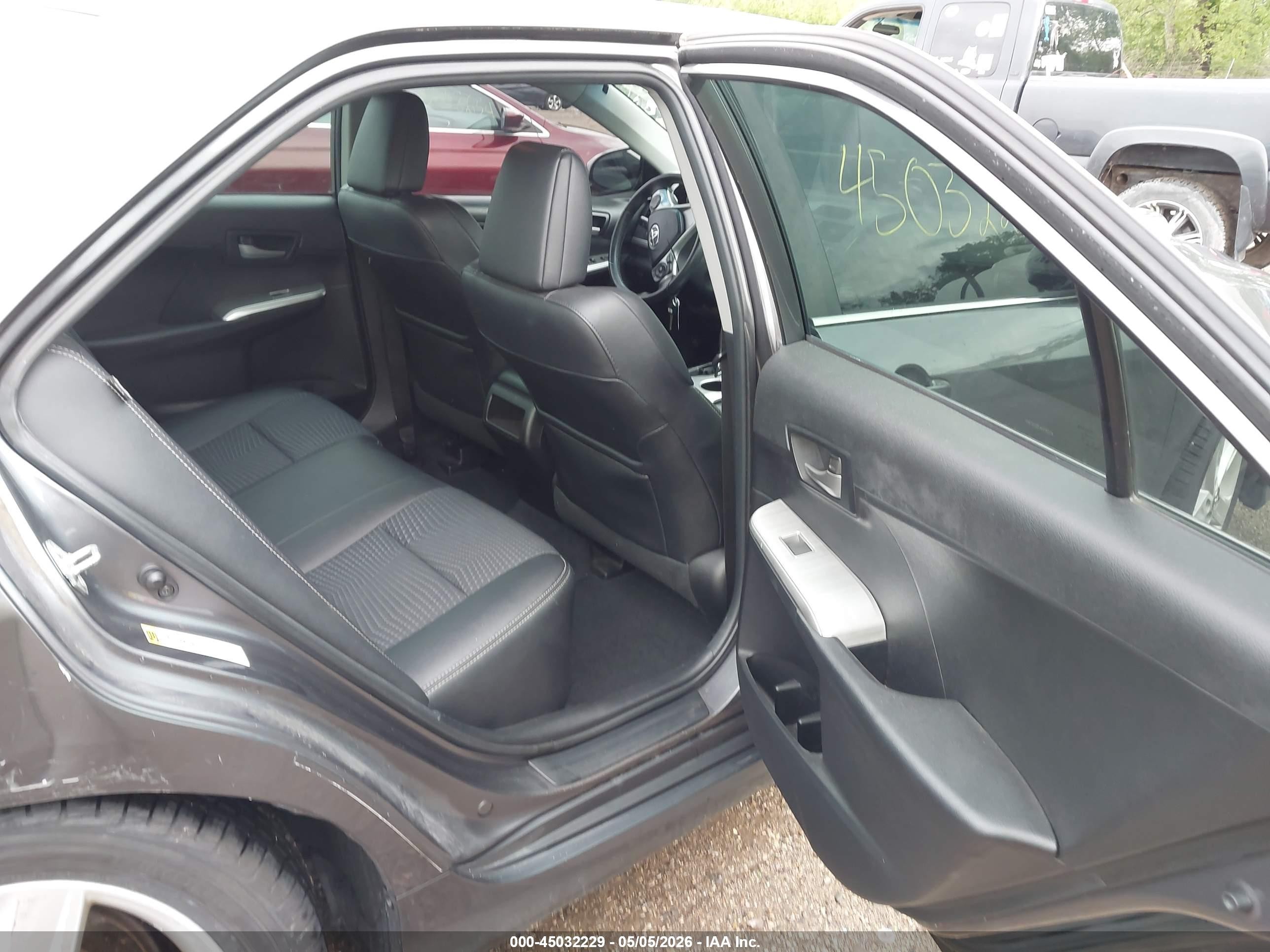 2013 Toyota Camry Se Gray vin: 4T1BF1FK7DU287434