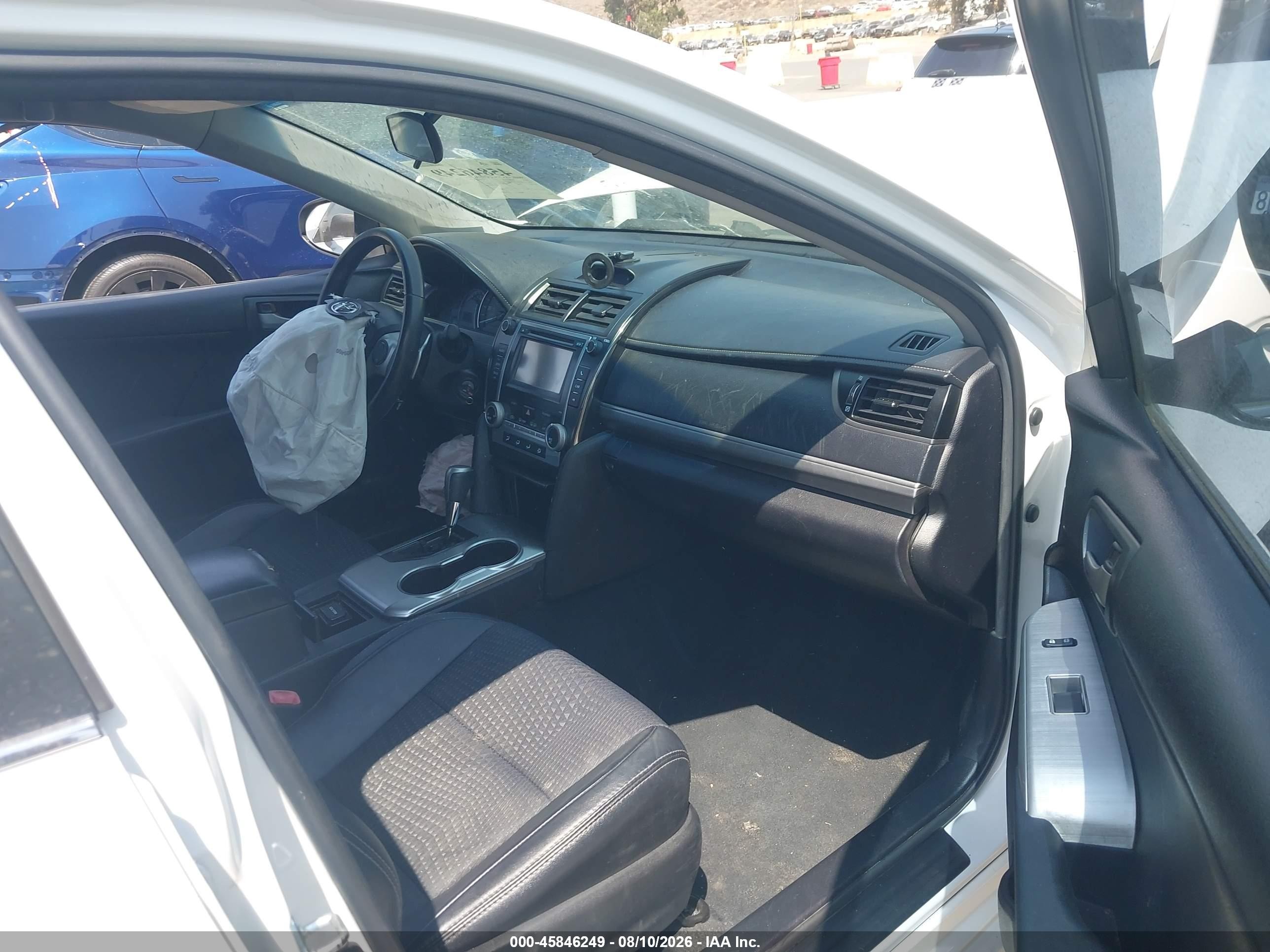 2013 Toyota Camry Se Белый vin: 4T1BF1FK7DU287661