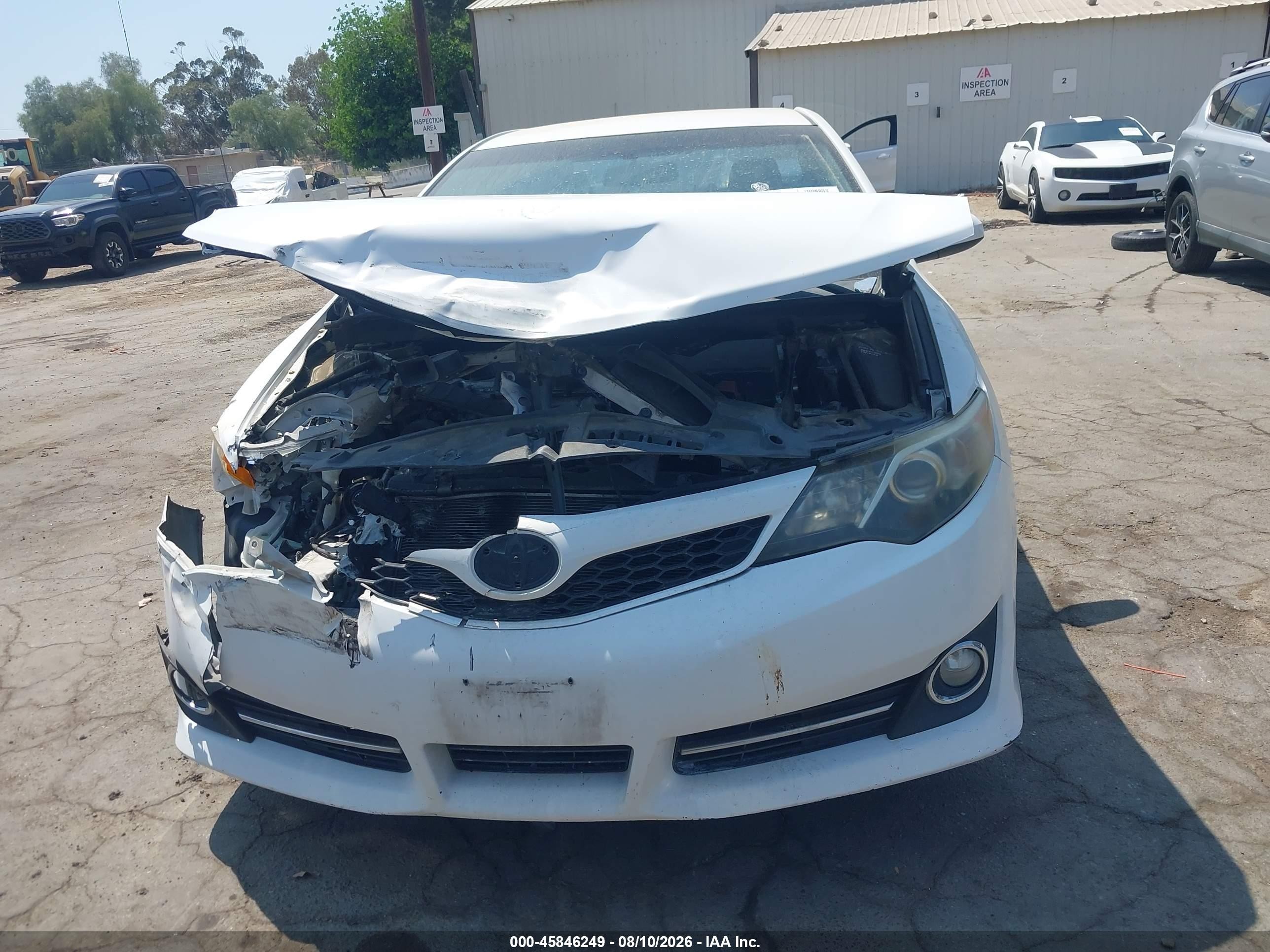 2013 Toyota Camry Se Белый vin: 4T1BF1FK7DU287661
