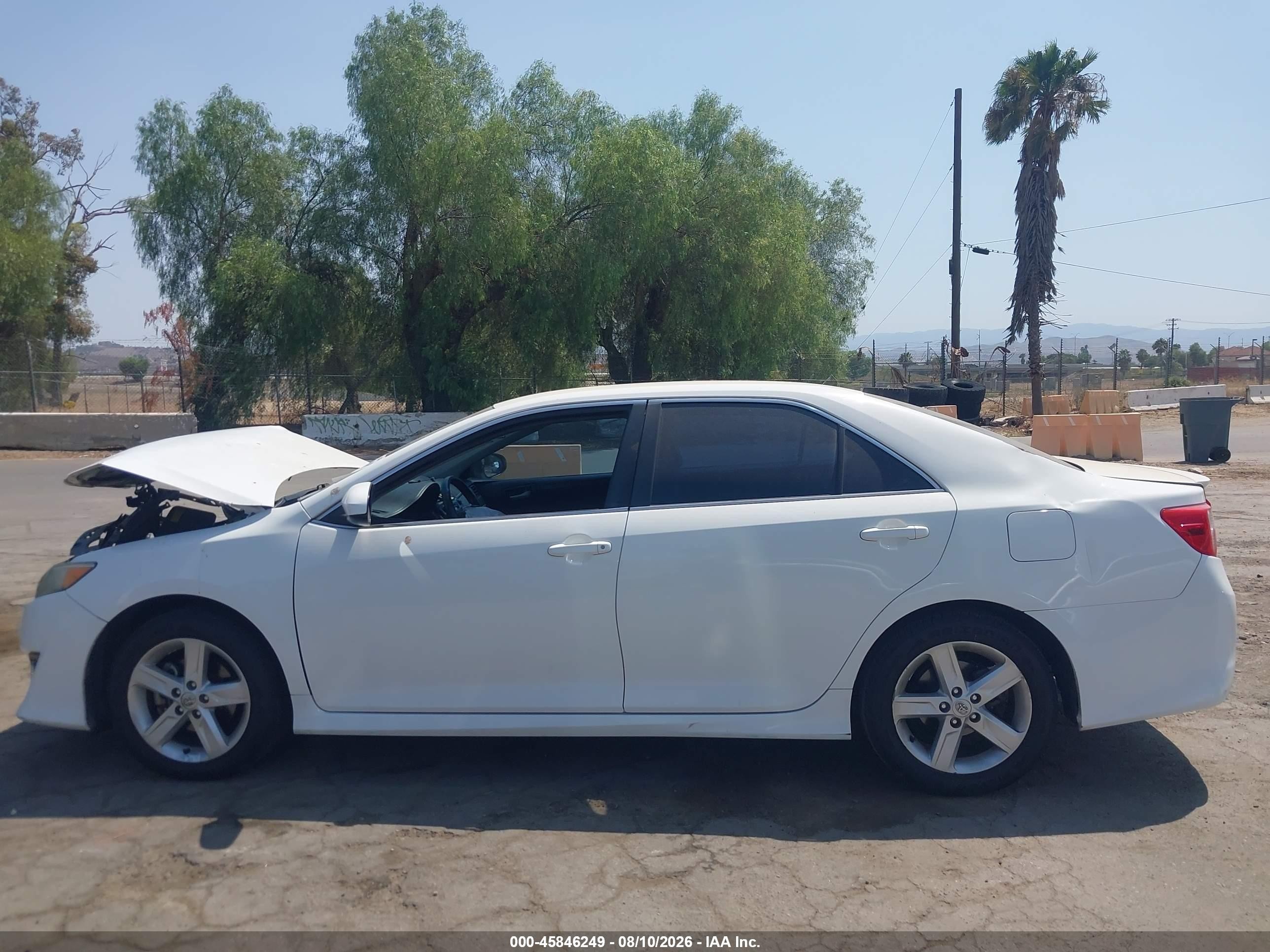 2013 Toyota Camry Se Белый vin: 4T1BF1FK7DU287661