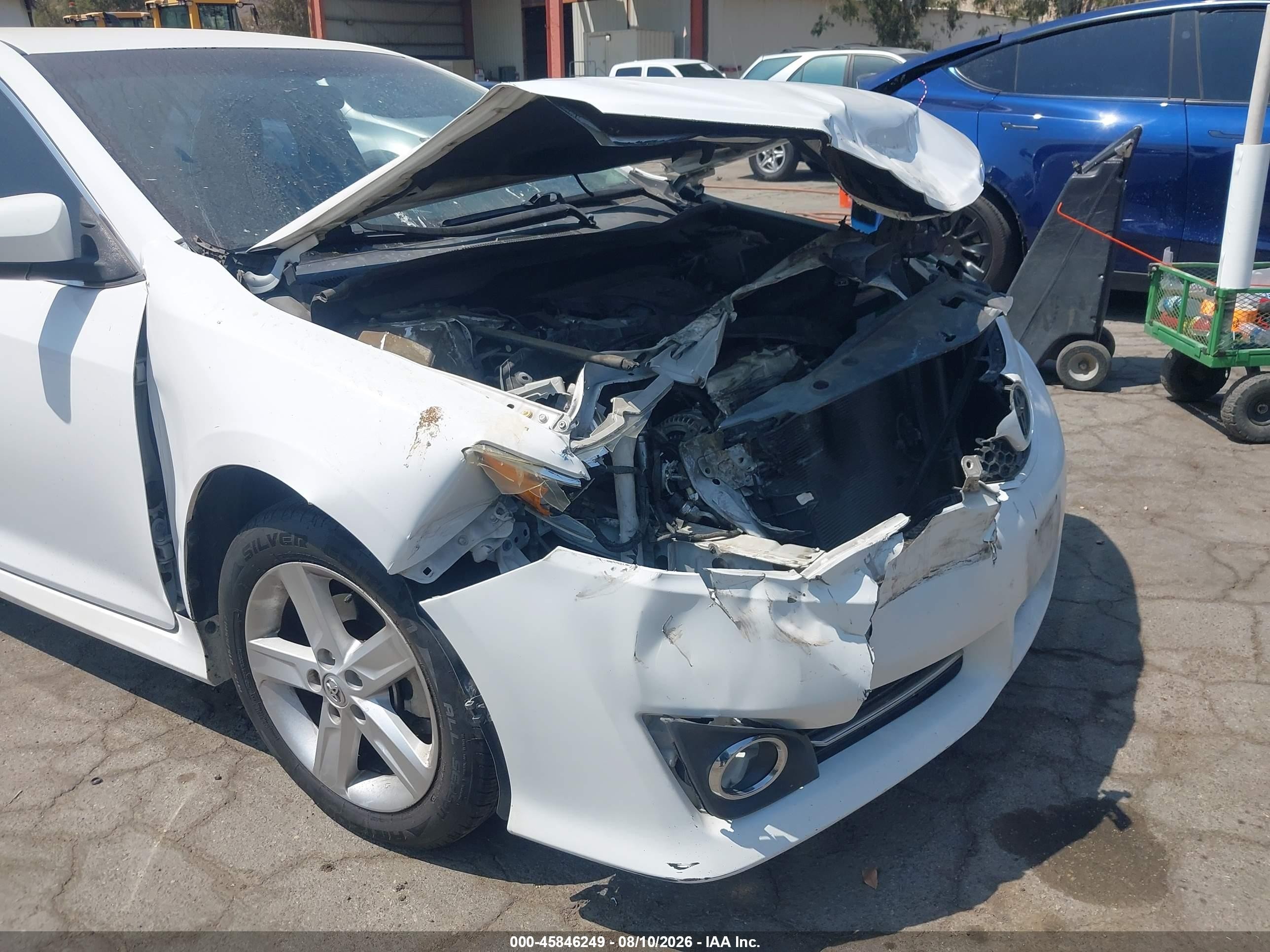 2013 Toyota Camry Se Белый vin: 4T1BF1FK7DU287661