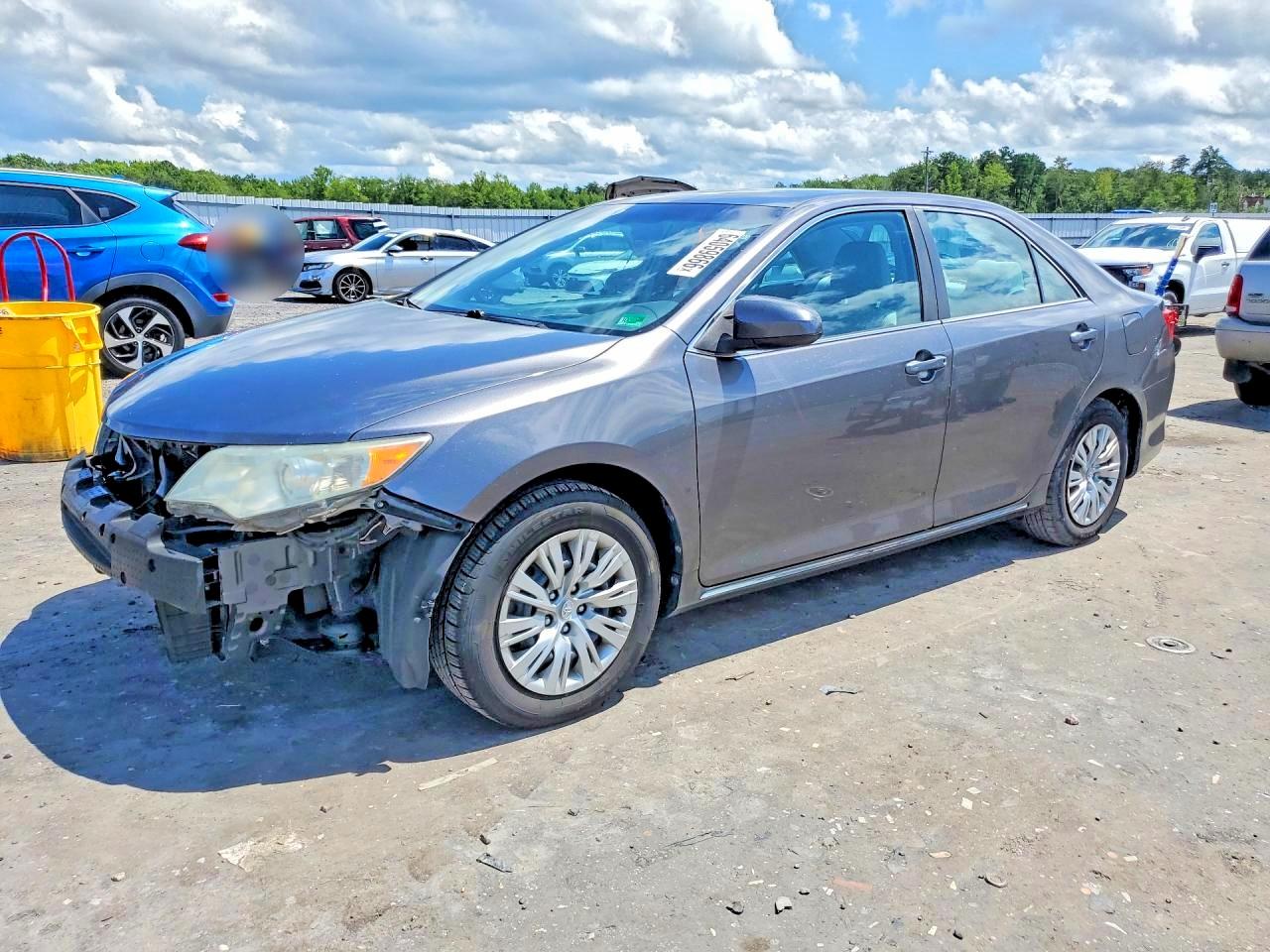 2013 Toyota Camry Le Gray vin: 4T1BF1FK7DU288597