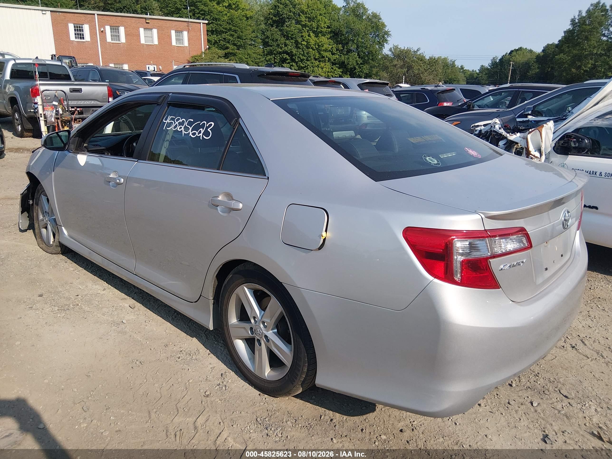 2013 Toyota Camry Se Silver vin: 4T1BF1FK7DU296120