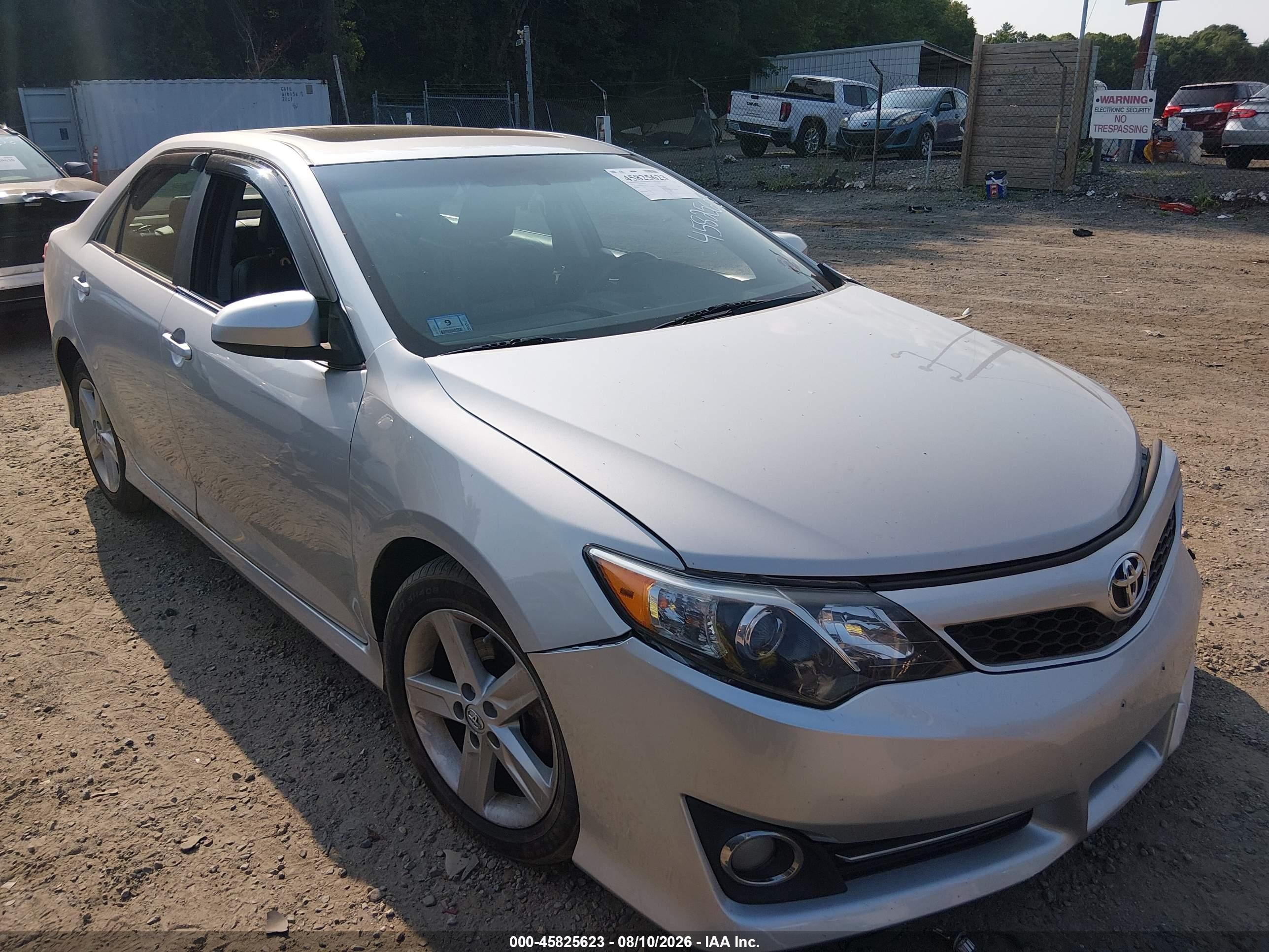 2013 Toyota Camry Se Silver vin: 4T1BF1FK7DU296120
