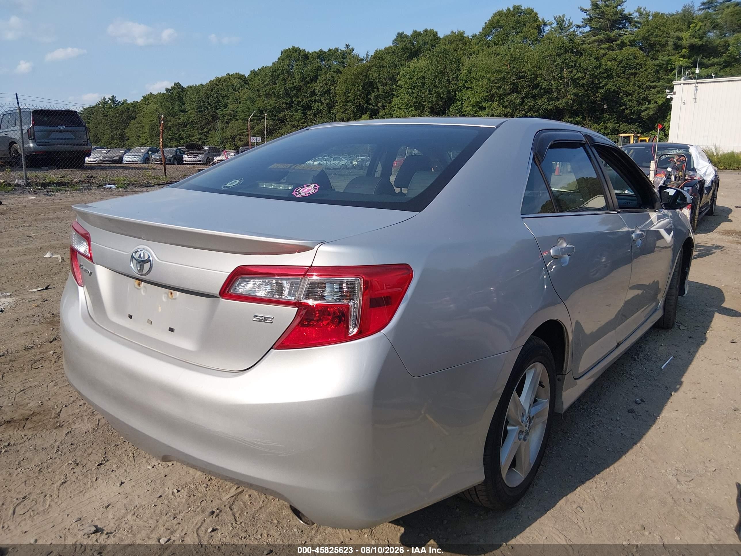 2013 Toyota Camry Se Silver vin: 4T1BF1FK7DU296120