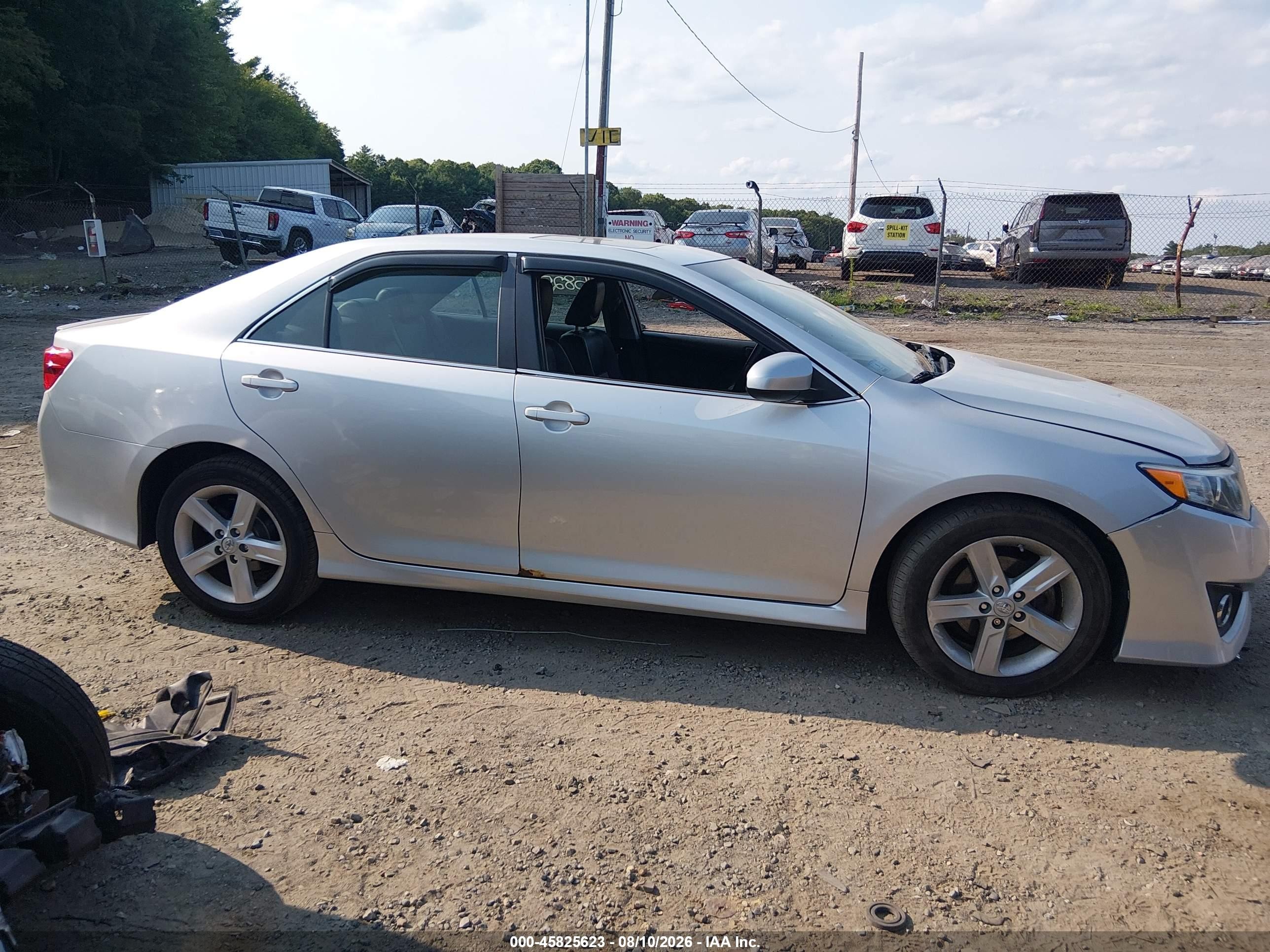 2013 Toyota Camry Se Silver vin: 4T1BF1FK7DU296120
