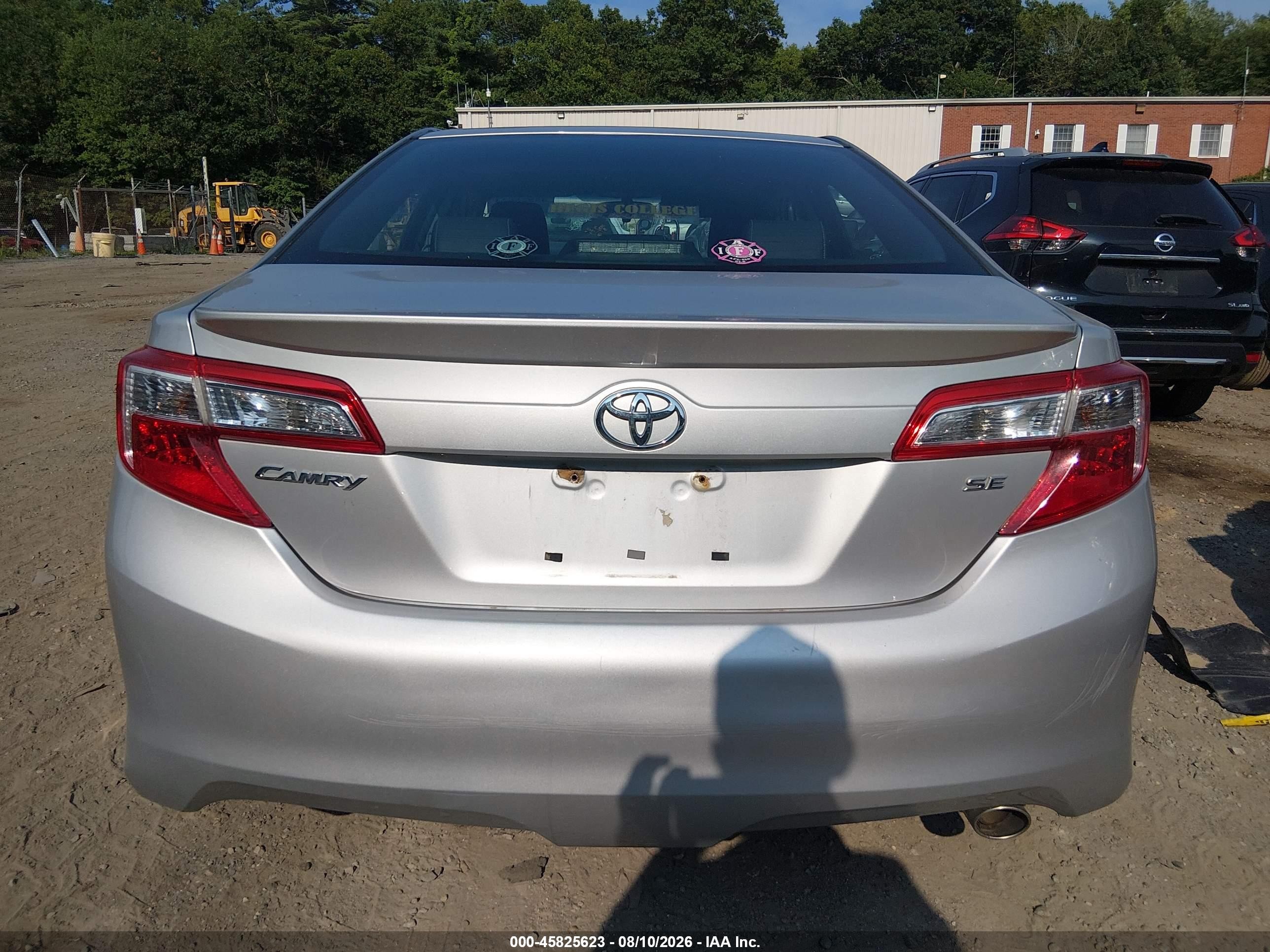 2013 Toyota Camry Se Silver vin: 4T1BF1FK7DU296120