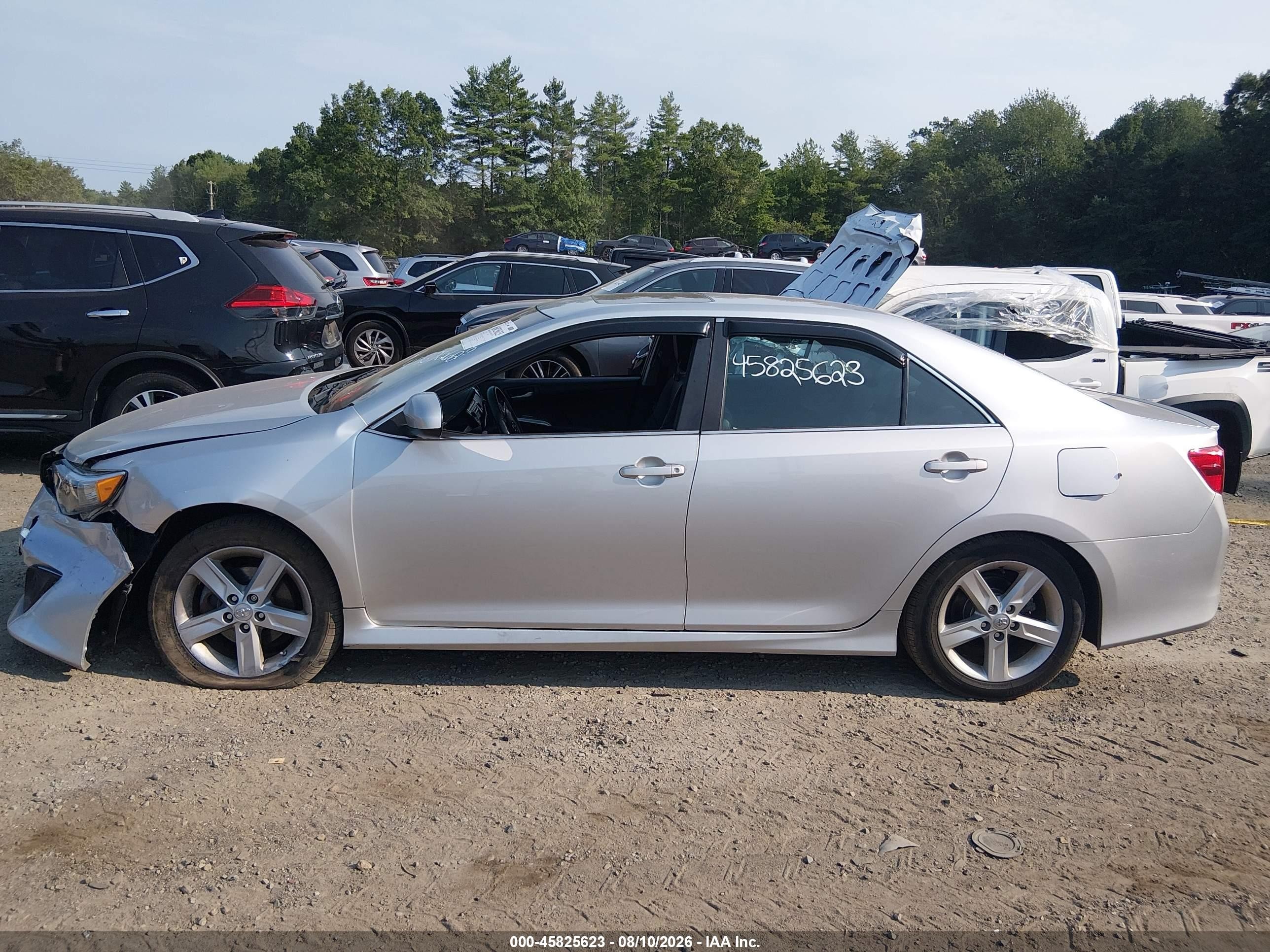2013 Toyota Camry Se Silver vin: 4T1BF1FK7DU296120