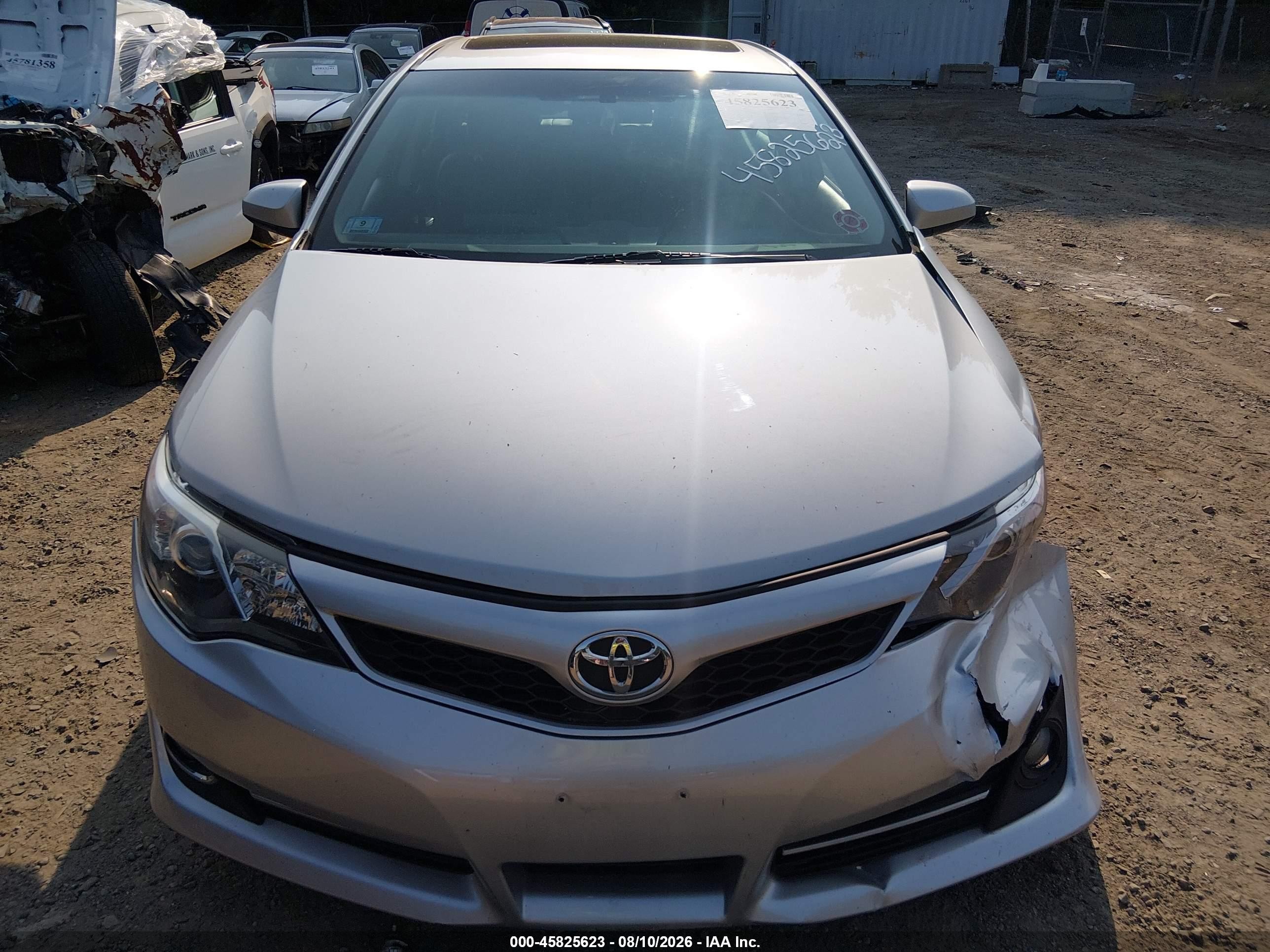 2013 Toyota Camry Se Silver vin: 4T1BF1FK7DU296120