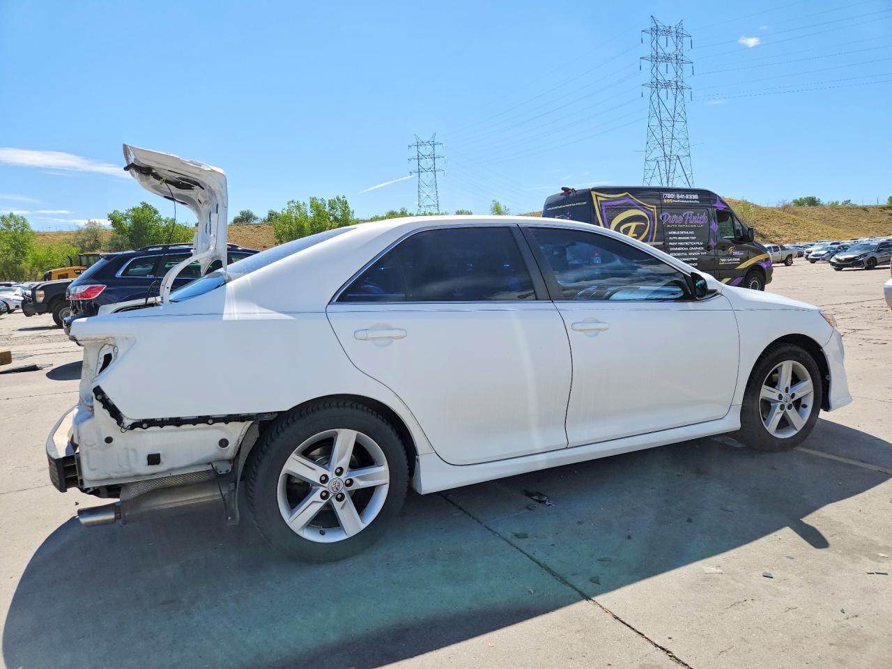 2013 Toyota Camry Se Белый vin: 4T1BF1FK7DU639783