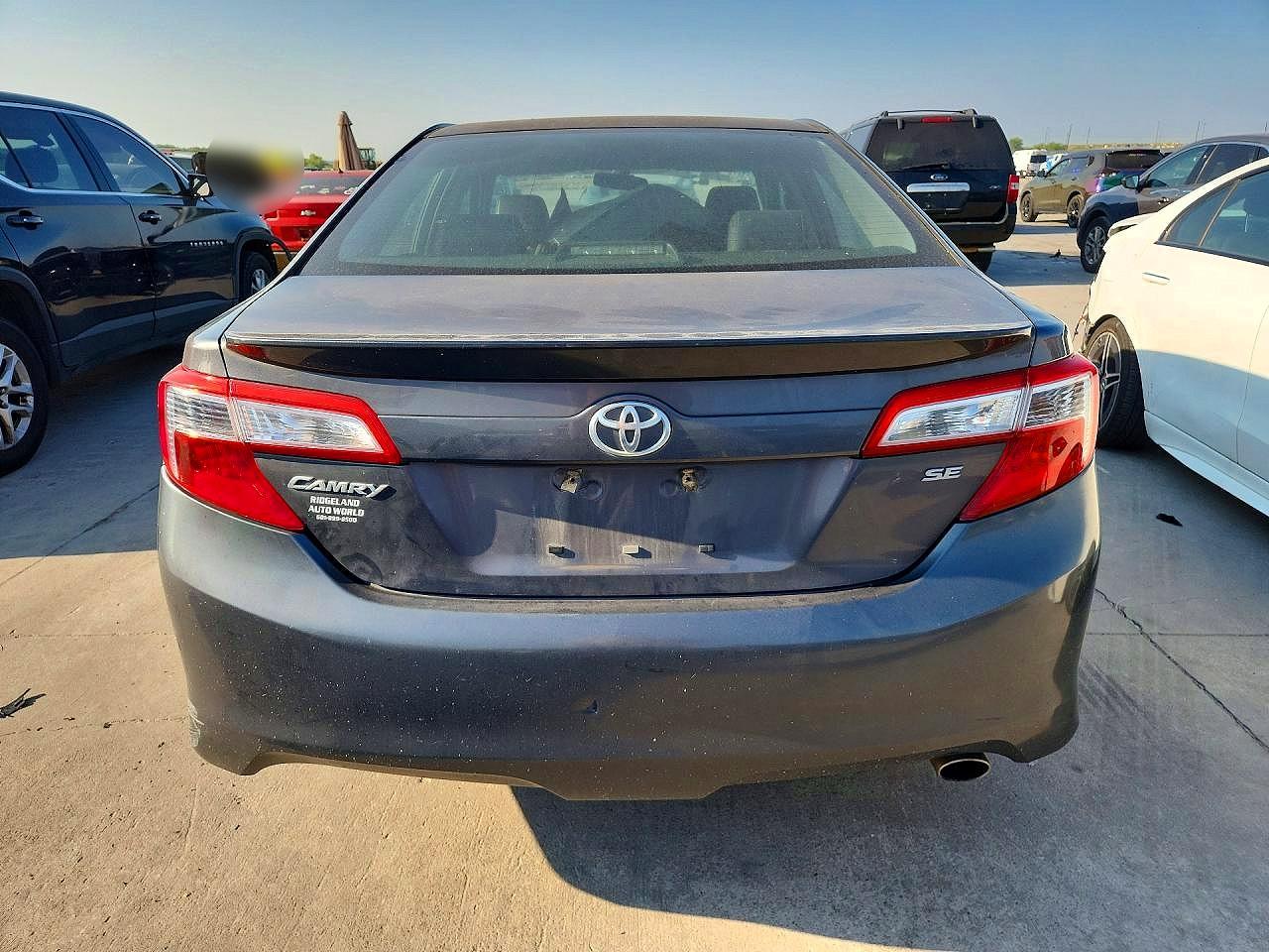 2013 Toyota Camry Se Gray vin: 4T1BF1FK7DU642943