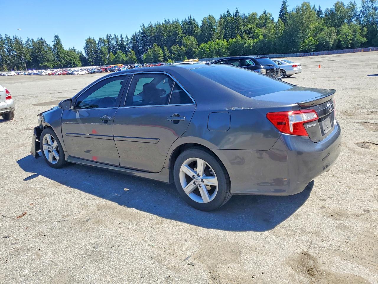 2013 Toyota Camry Se Gray vin: 4T1BF1FK7DU648872