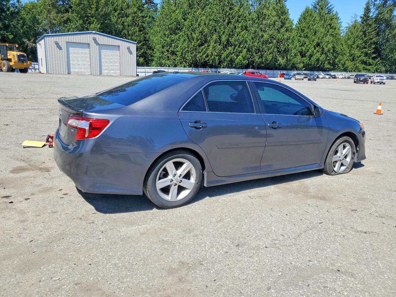 2013 Toyota Camry Se Gray vin: 4T1BF1FK7DU648872