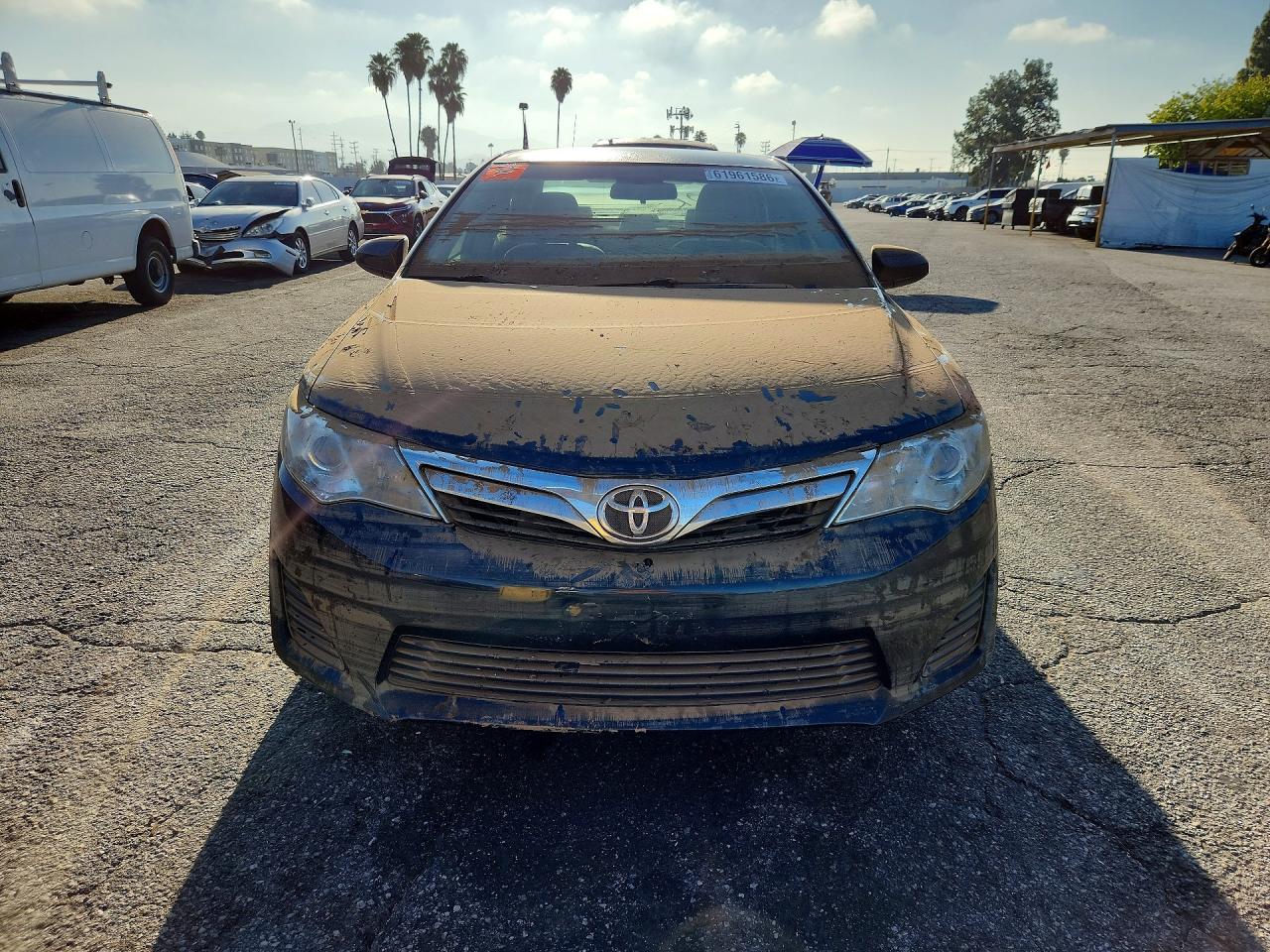 2013 Toyota Camry Le Серый vin: 4T1BF1FK7DU651335