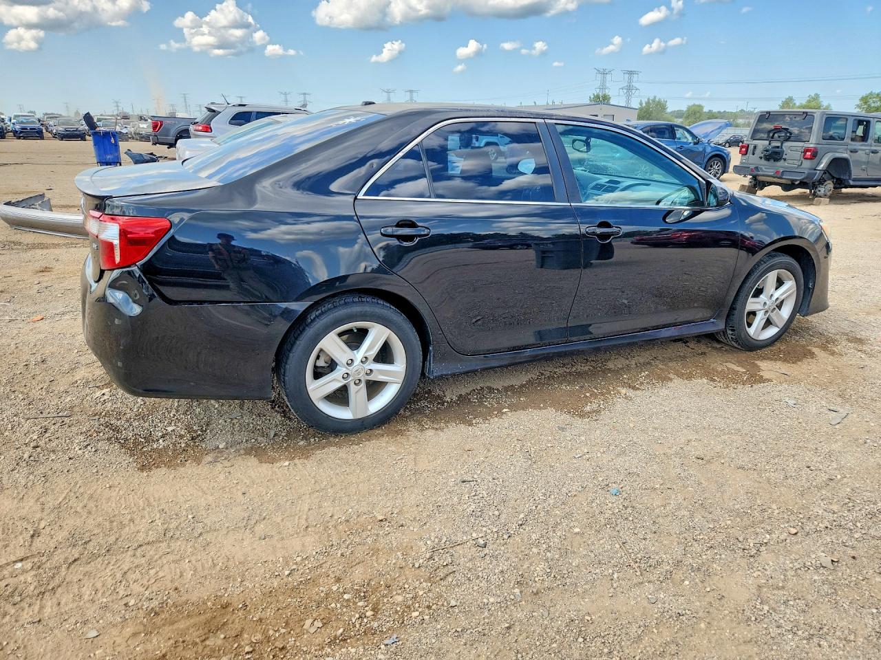 2013 Toyota Camry Se Черный vin: 4T1BF1FK7DU661315