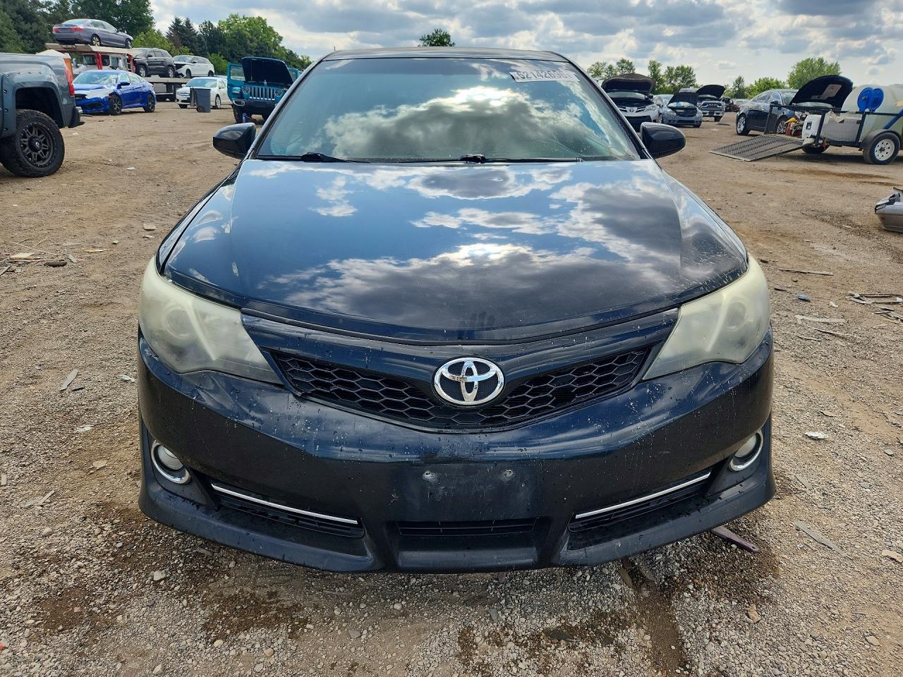 2013 Toyota Camry Se Черный vin: 4T1BF1FK7DU661315