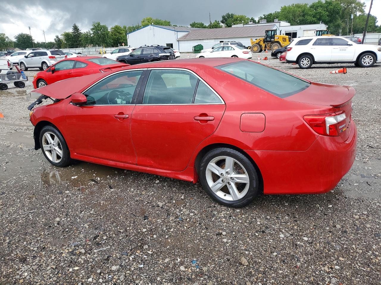 2013 Toyota Camry Se Red vin: 4T1BF1FK7DU662321