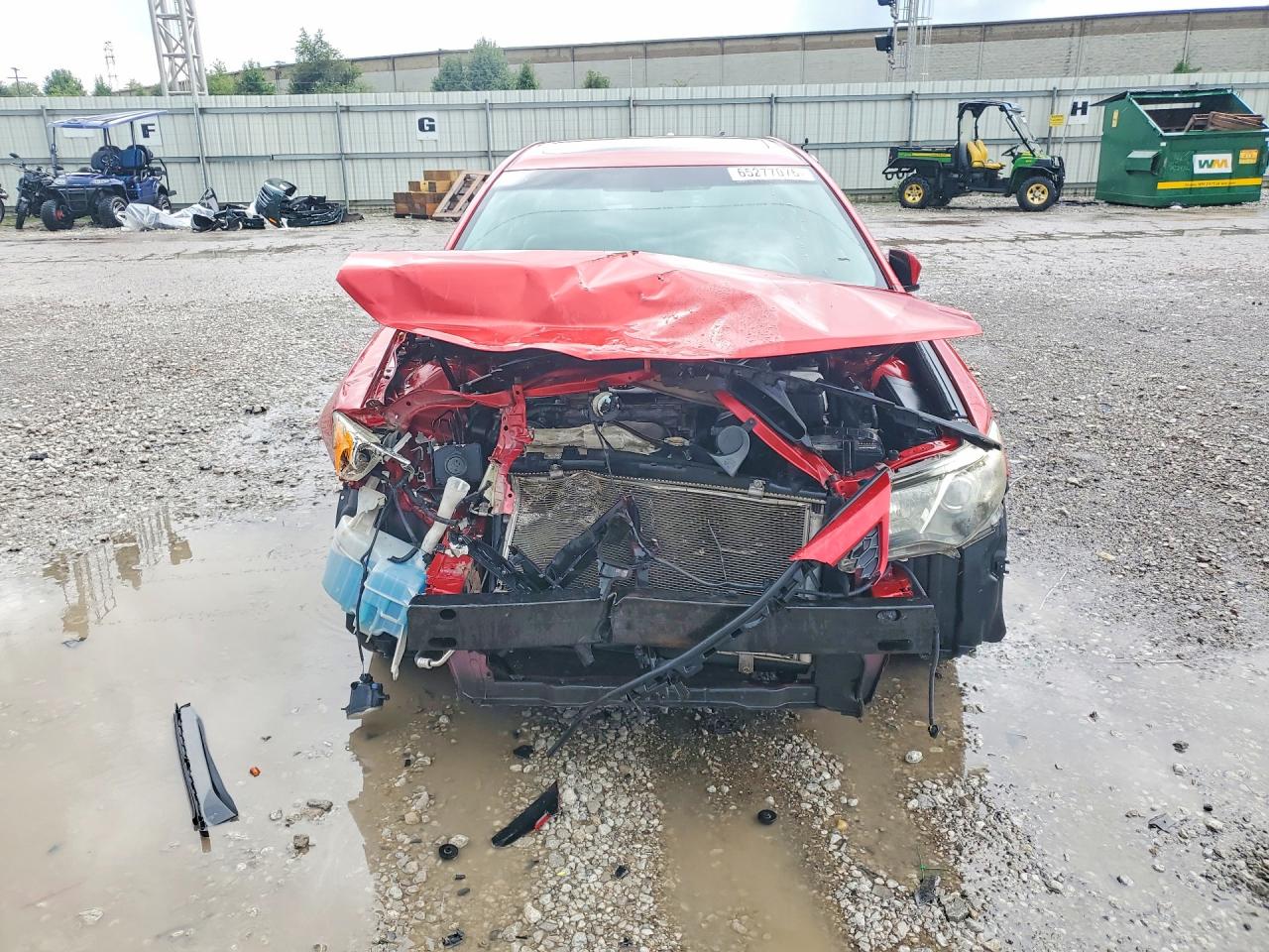 2013 Toyota Camry Se Red vin: 4T1BF1FK7DU662321
