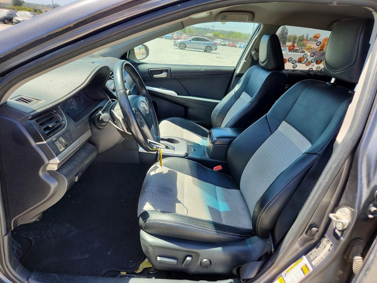 2013 Toyota Camry Se Charcoal vin: 4T1BF1FK7DU663565