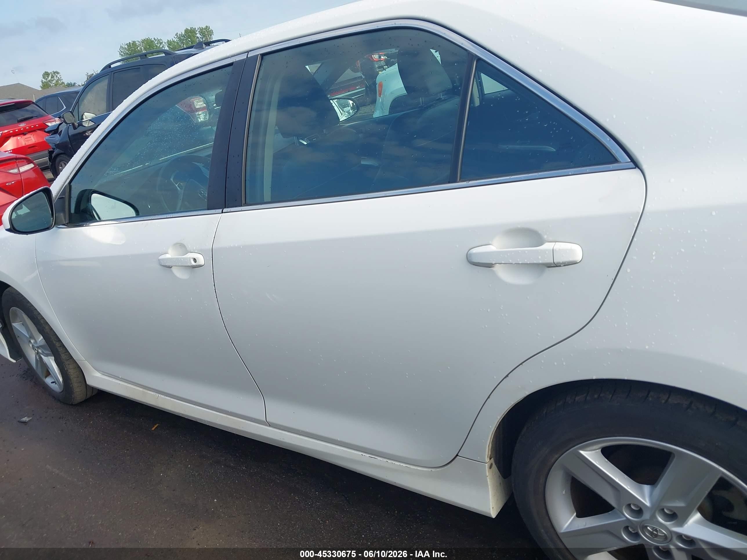 2013 Toyota Camry Se White vin: 4T1BF1FK7DU663923