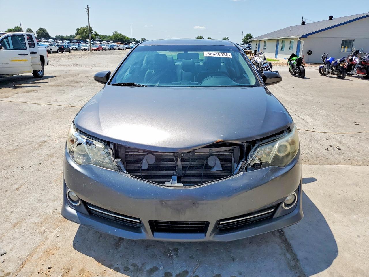 2013 Toyota Camry Se Серый vin: 4T1BF1FK7DU667518