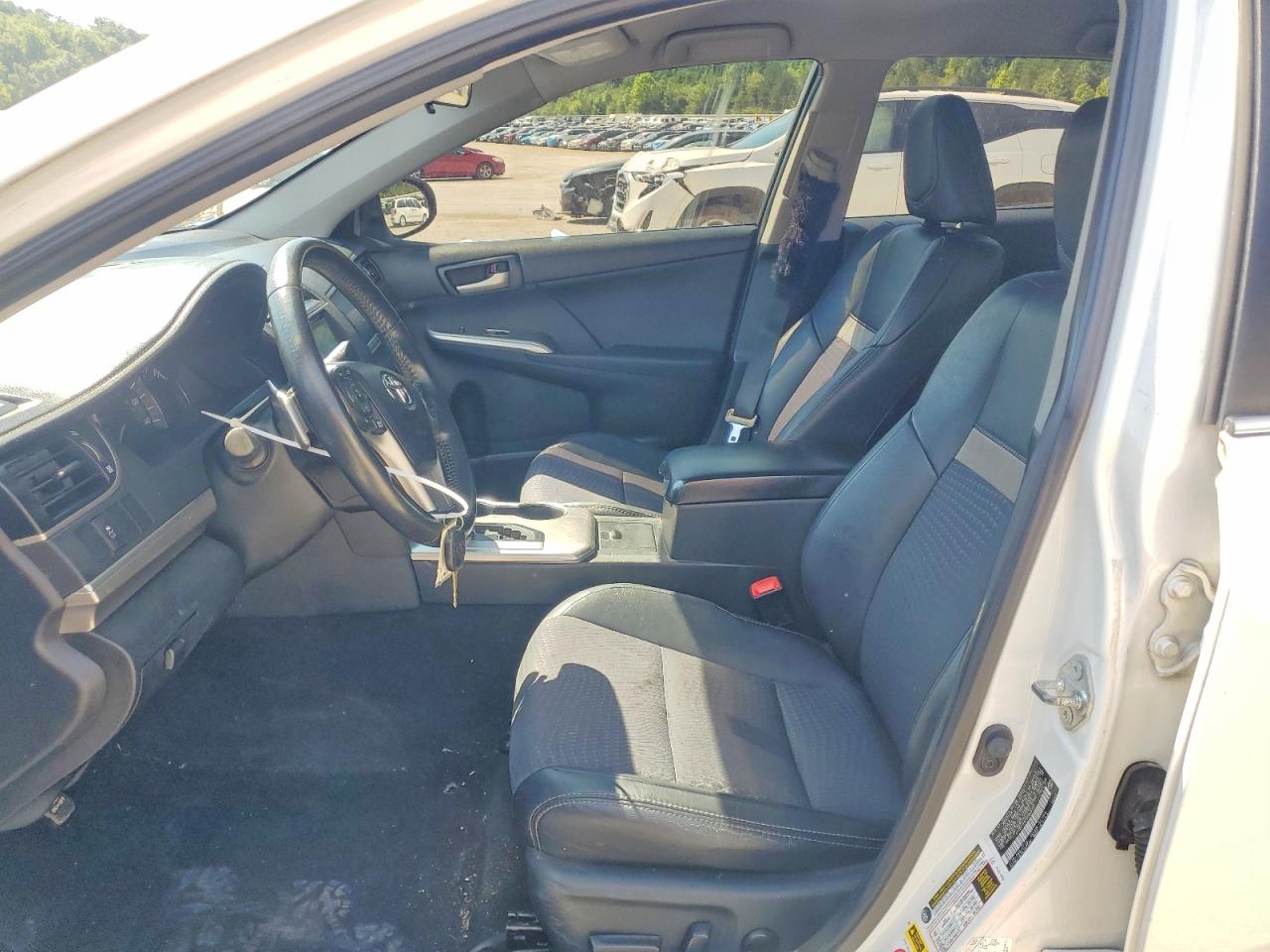 2013 Toyota Camry Se White vin: 4T1BF1FK7DU669107