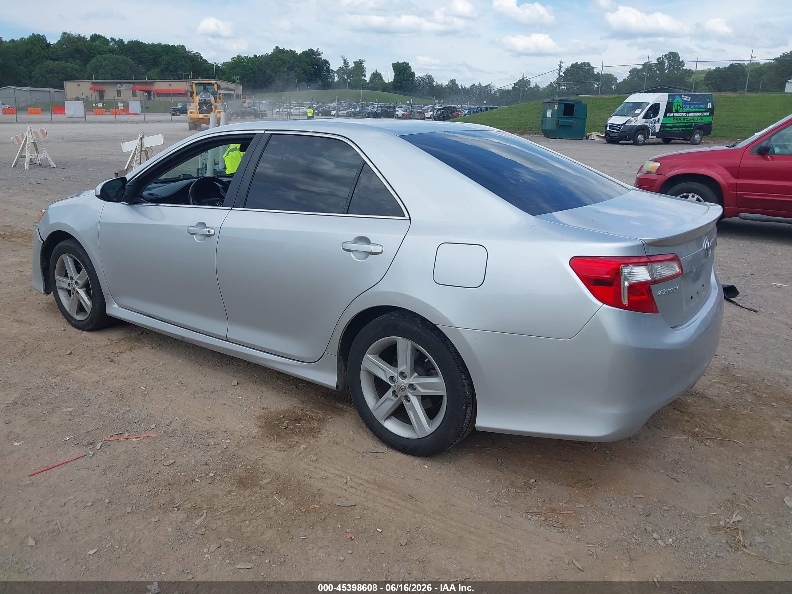 2013 Toyota Camry Se Silver vin: 4T1BF1FK7DU671097