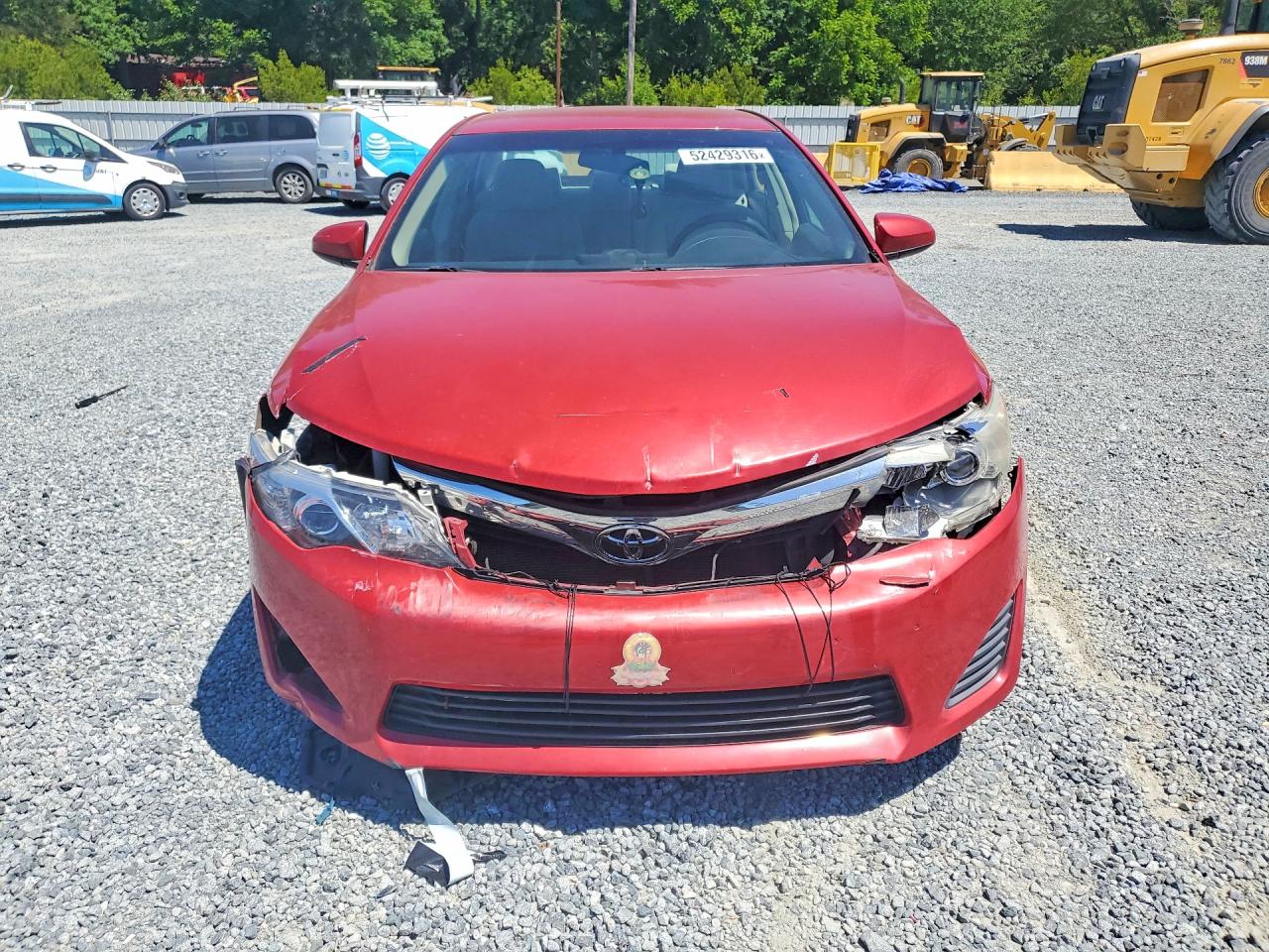 2013 Toyota Camry Le Red vin: 4T1BF1FK7DU684030