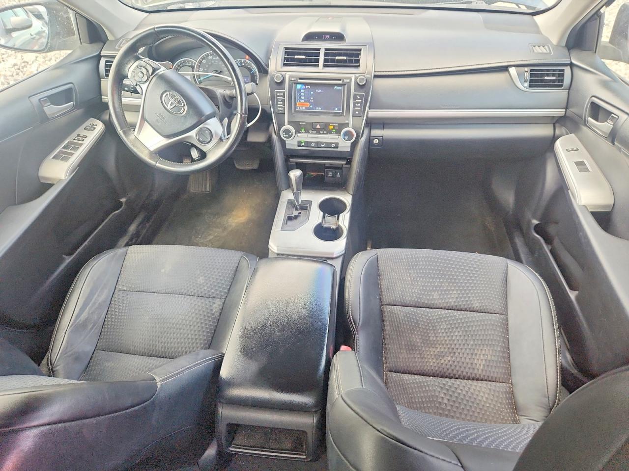 2013 Toyota Camry Se Black vin: 4T1BF1FK7DU695013
