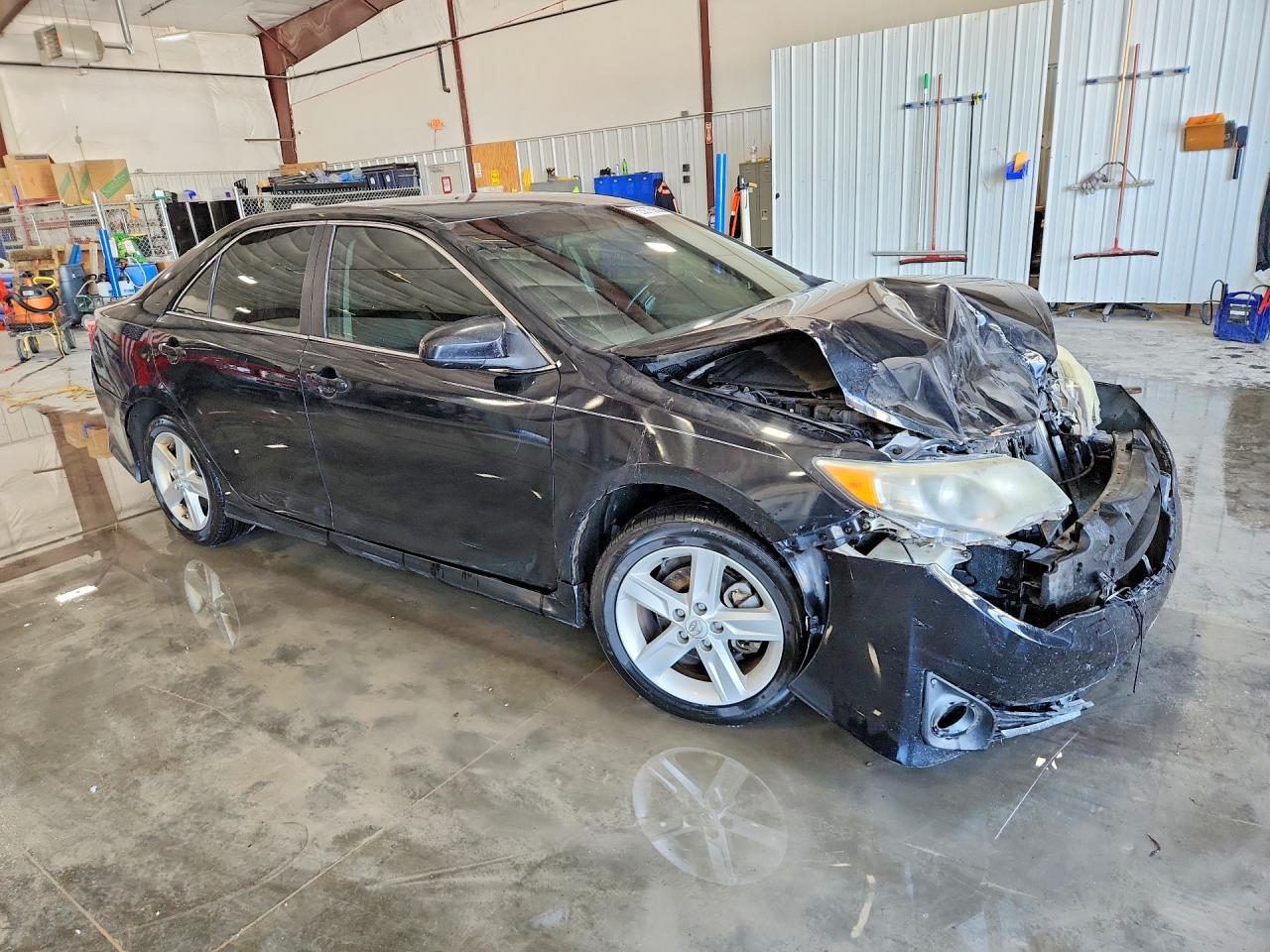 2013 Toyota Camry Se Black vin: 4T1BF1FK7DU695013