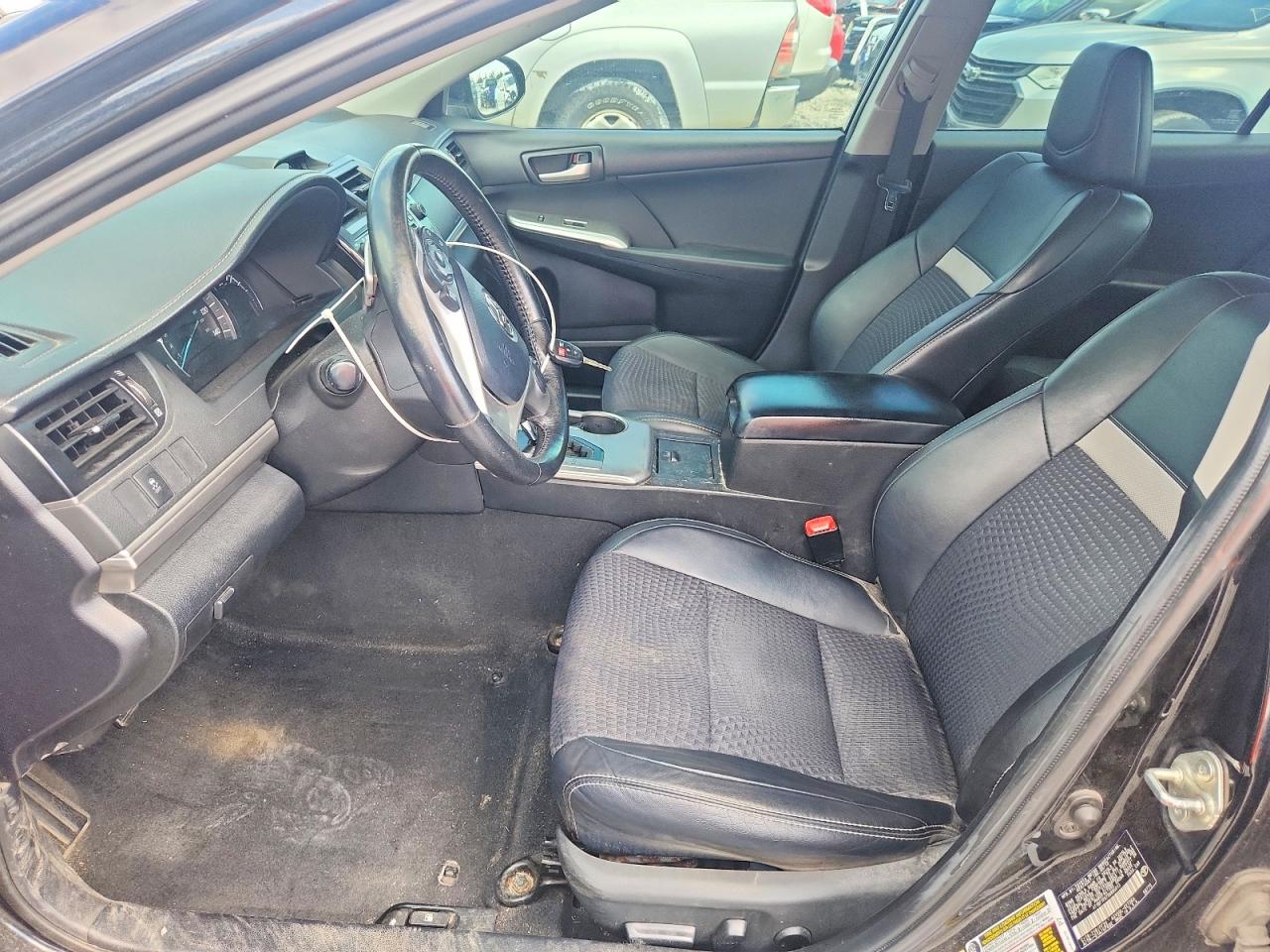 2013 Toyota Camry Se Black vin: 4T1BF1FK7DU695013