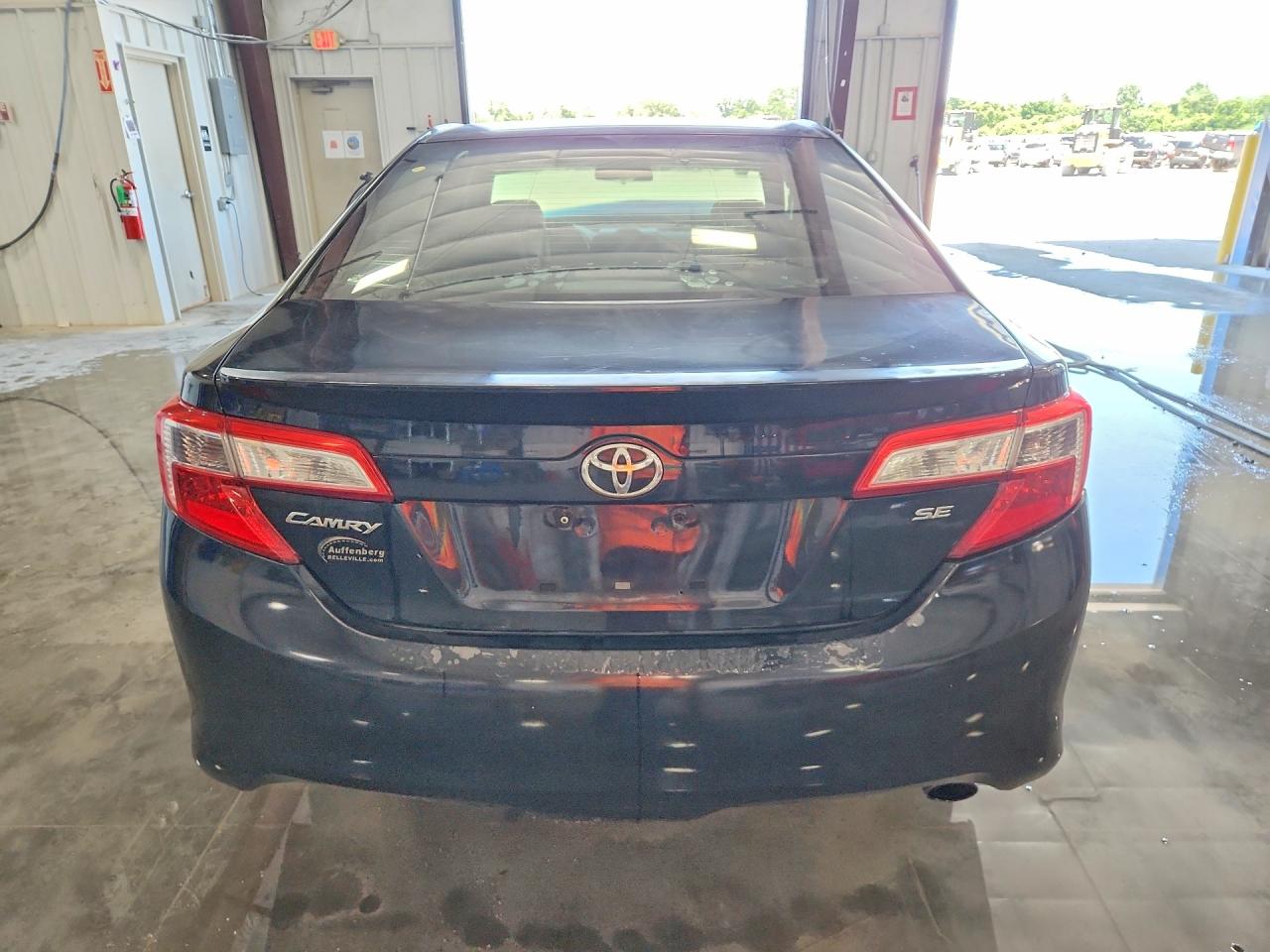 2013 Toyota Camry Se Black vin: 4T1BF1FK7DU695013