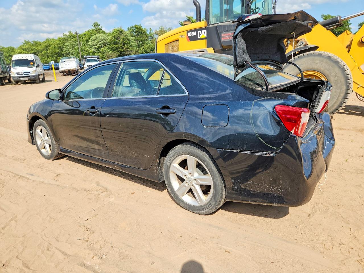 2013 Toyota Camry Se Blue vin: 4T1BF1FK7DU696758