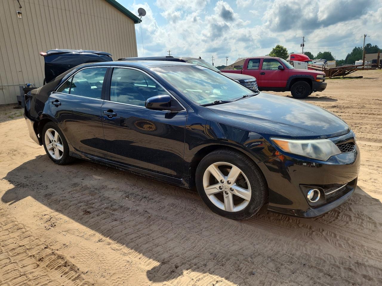 2013 Toyota Camry Se Blue vin: 4T1BF1FK7DU696758