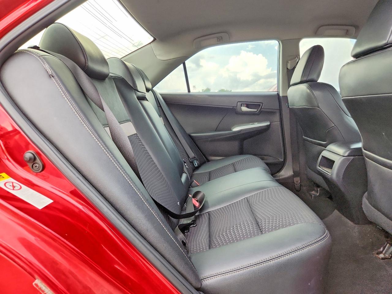 2013 Toyota Camry Se Red vin: 4T1BF1FK7DU708469