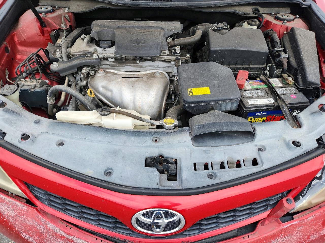2013 Toyota Camry Se Red vin: 4T1BF1FK7DU708469