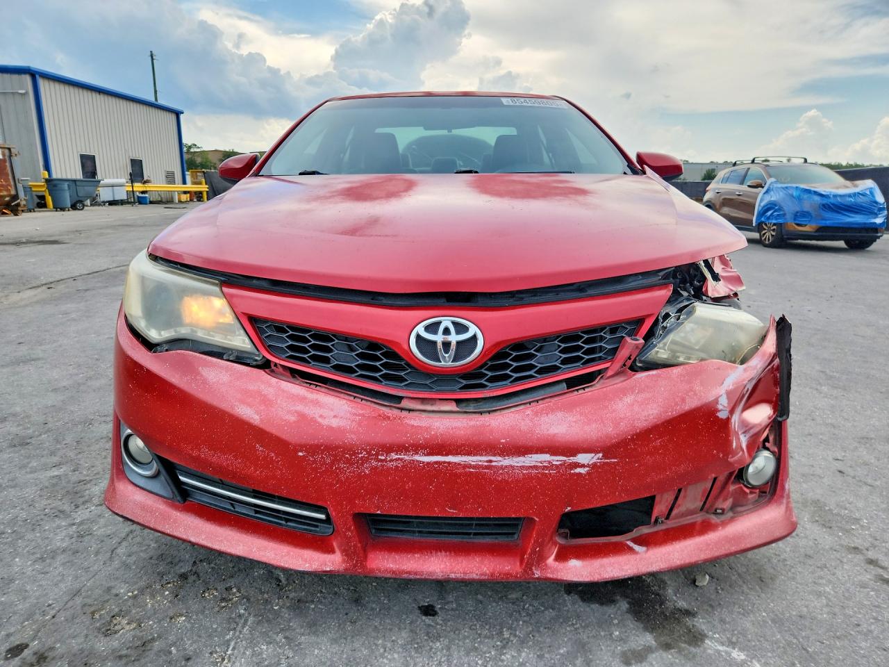 2013 Toyota Camry Se Red vin: 4T1BF1FK7DU708469