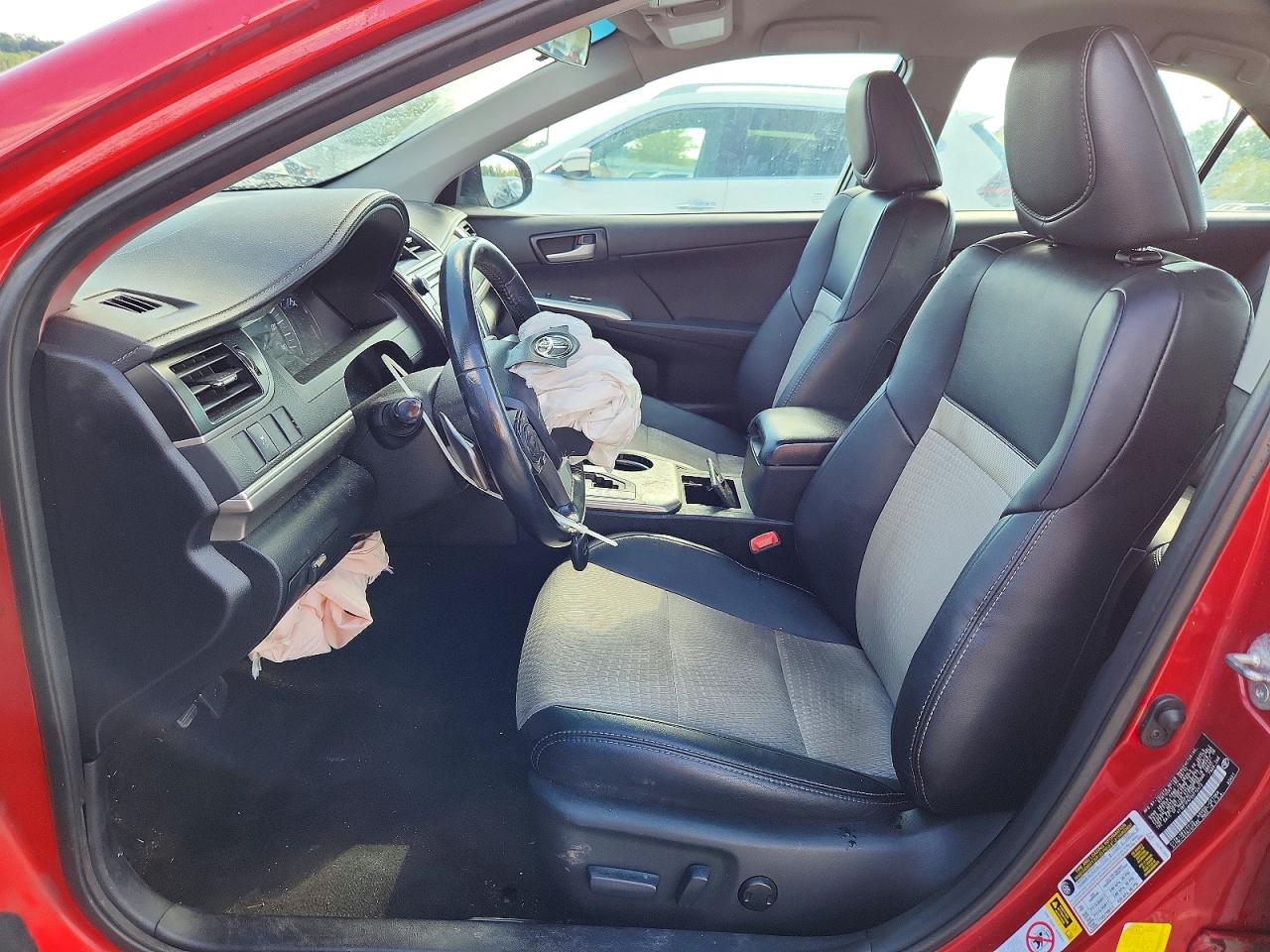 2013 Toyota Camry Se Red vin: 4T1BF1FK7DU712473