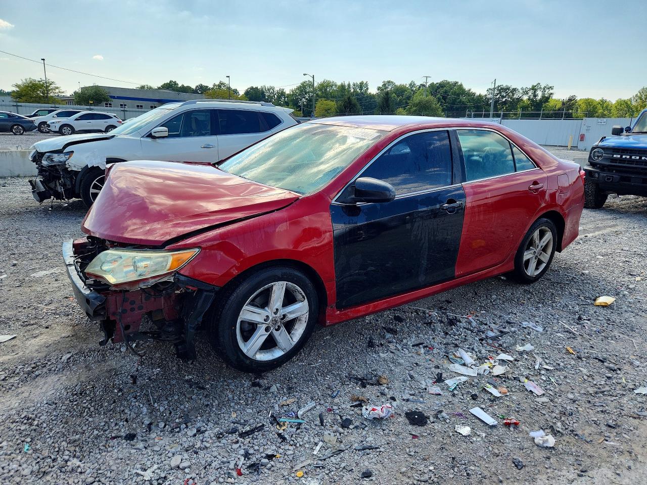 2013 Toyota Camry Se Красный vin: 4T1BF1FK7DU712473