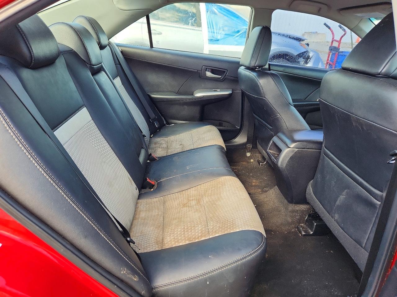 2013 Toyota Camry Se Red vin: 4T1BF1FK7DU712473