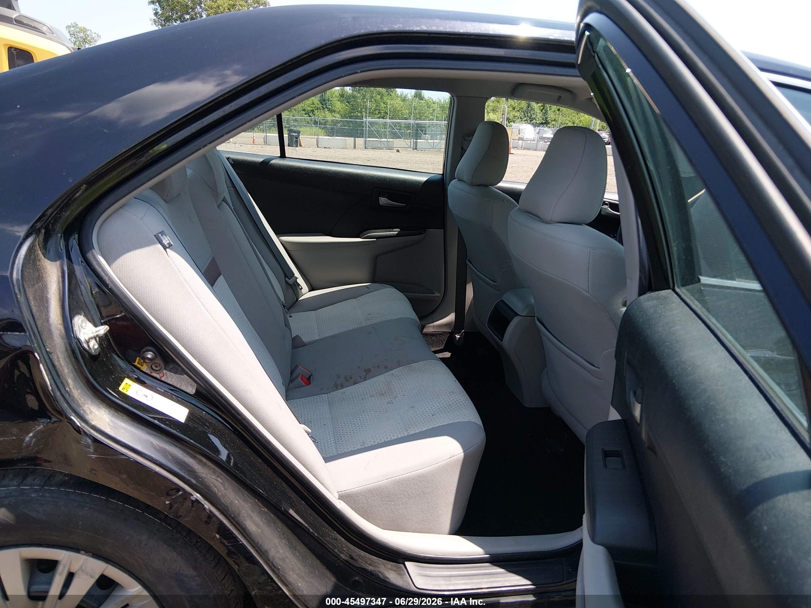 2013 Toyota Camry Le Black vin: 4T1BF1FK7DU713655