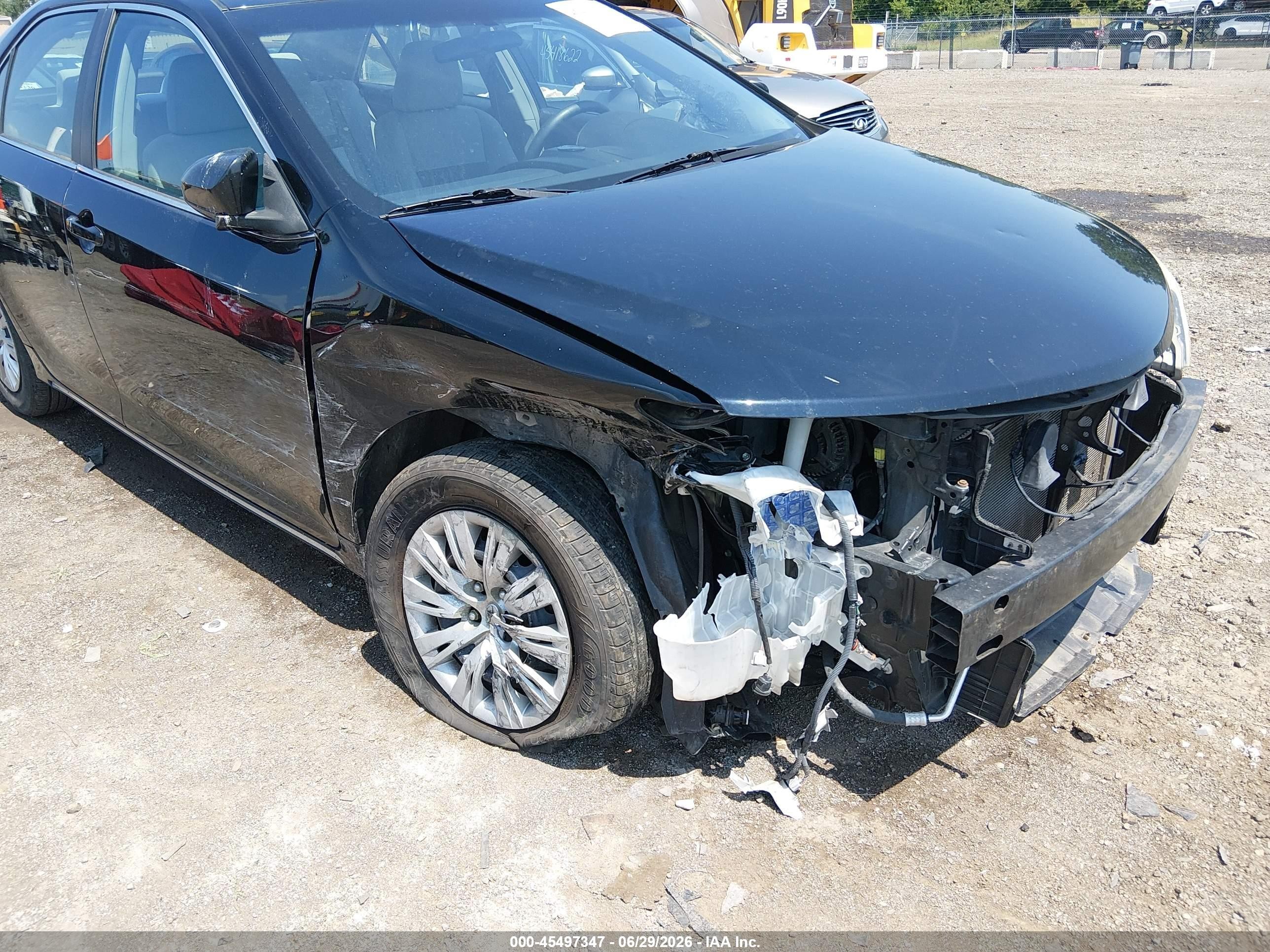 2013 Toyota Camry Le Black vin: 4T1BF1FK7DU713655
